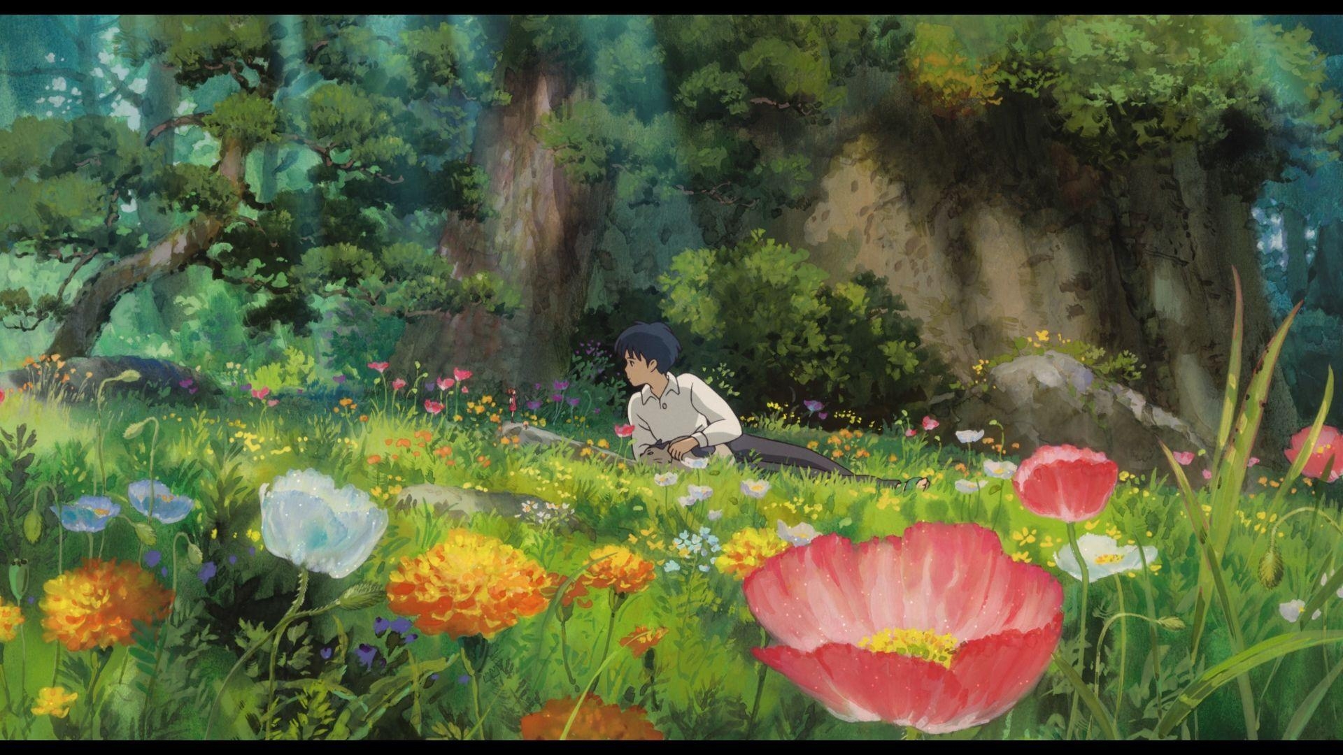 Arrietty, Geheimnisvolle Welt, Anime, Hintergrund, Ghibli, 1920x1080 Full HD Desktop