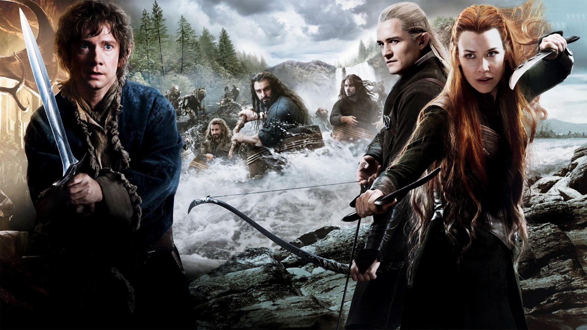 Legolas, Hobbit, Tauriel, Filme, Elb, 1920x1080 Full HD Desktop