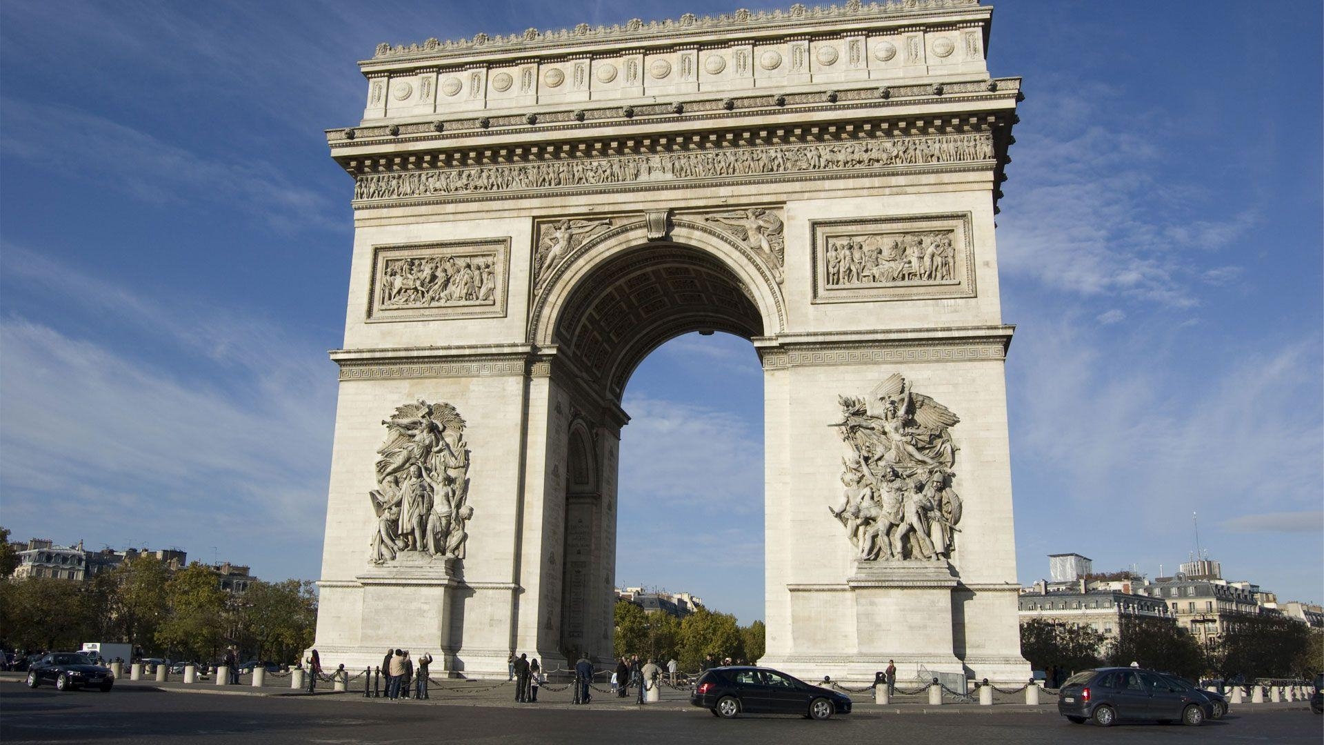 Arc de Triomphe, HD, Qualität, Paris, Bild, 1920x1080 Full HD Desktop