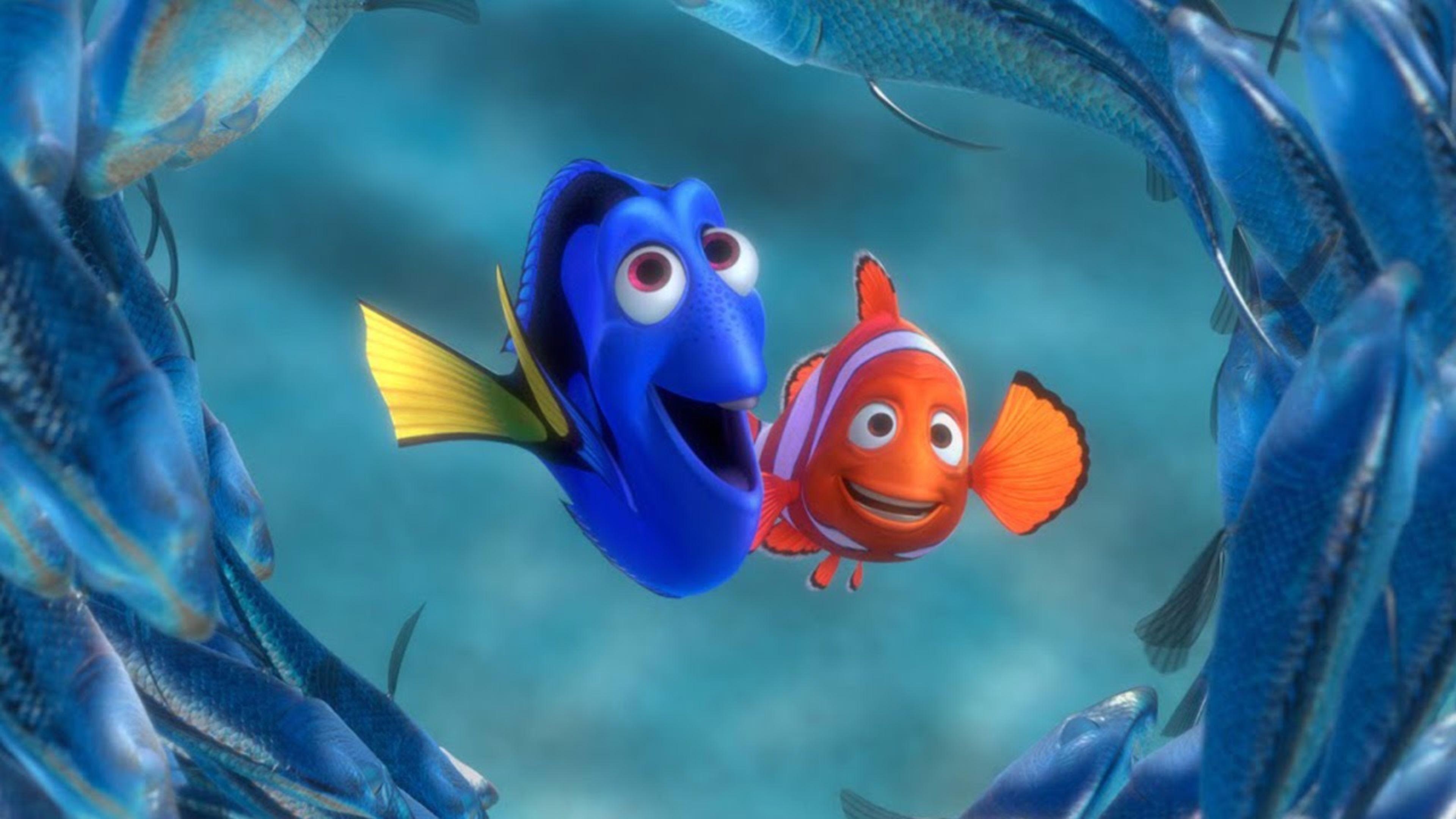 Findet Dorie, Pixar, Animation, Disney, Film, 3840x2160 4K Desktop