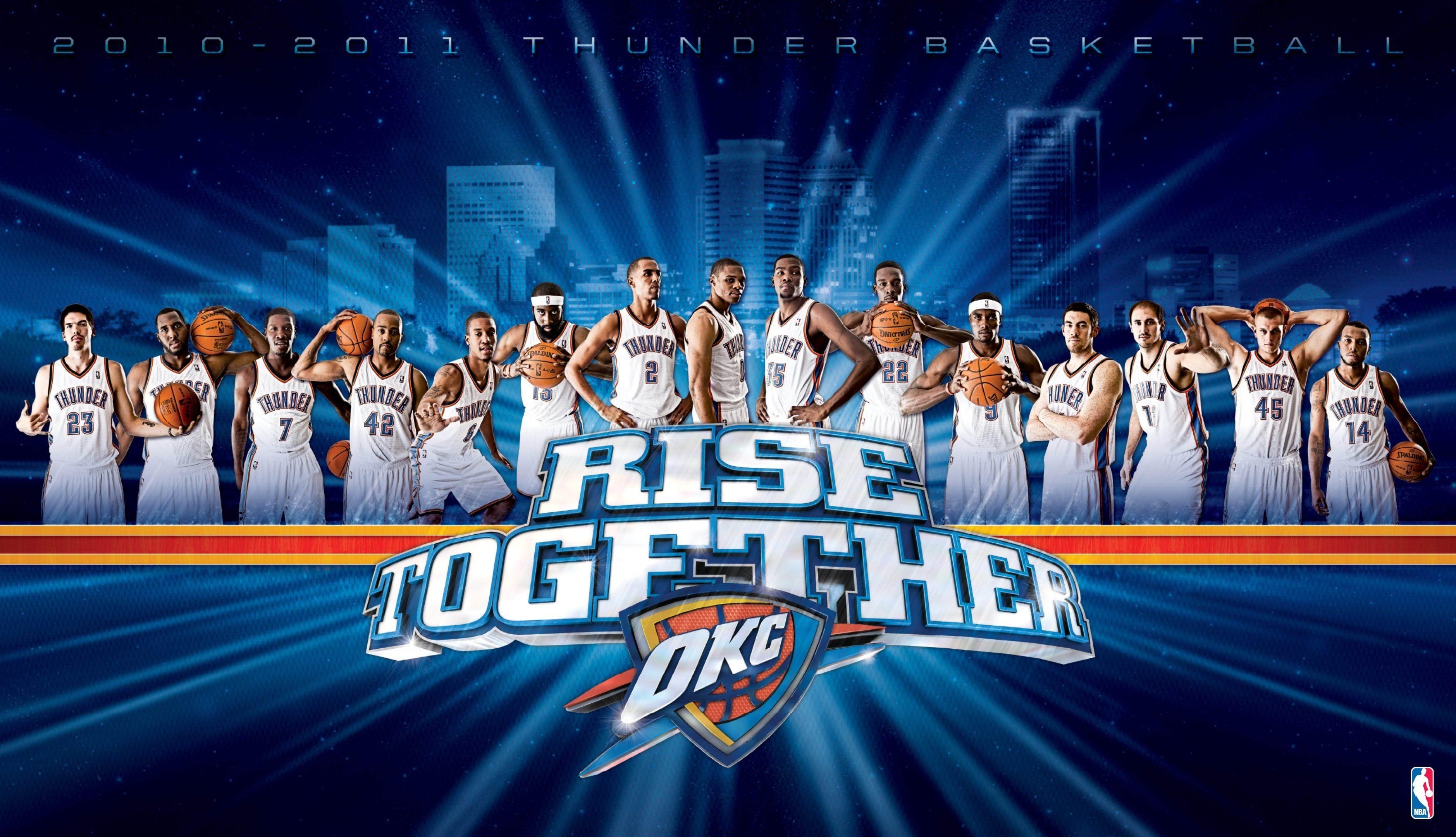 Oklahoma City Thunder, Stadt, Basketball, Sport, Eifer, 3760x2160 HD Desktop