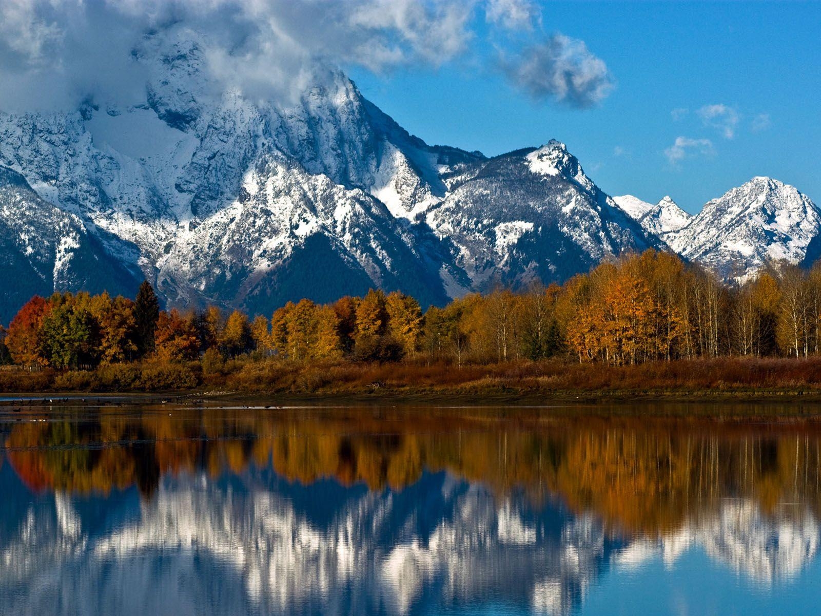 Galerien, Grand Teton, Nationalpark, USA, Hintergrund, 1600x1200 HD Desktop