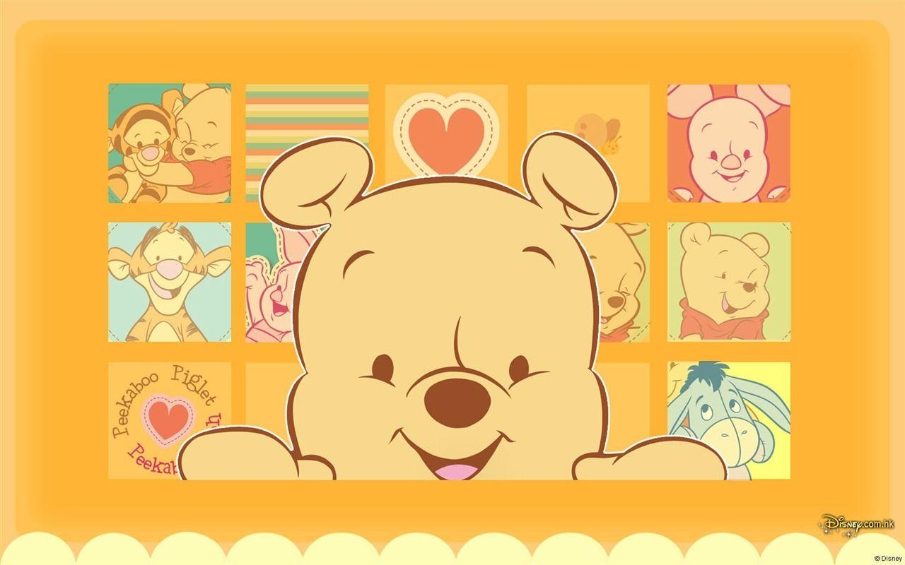 Baby Puuh, Cartoon, Tapete, Niedlich, Disney, 1280x800 HD Desktop