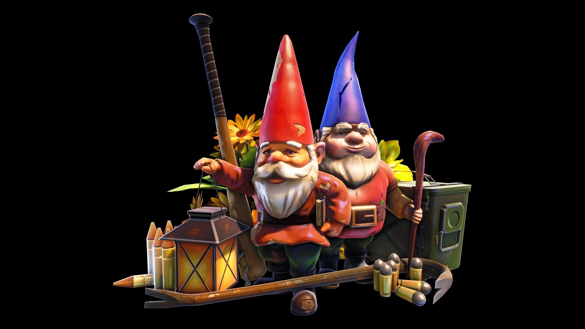 Fortnite, Gnome, Spiel, Unterhaltung, Gamer, 1920x1080 Full HD Desktop