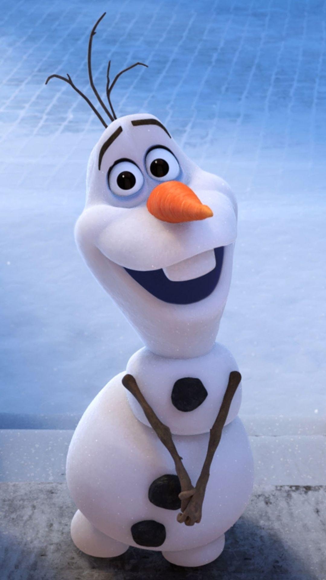 Olafs Abenteuer, Frozen, Film, Disney, Schnee, 1080x1920 Full HD Handy