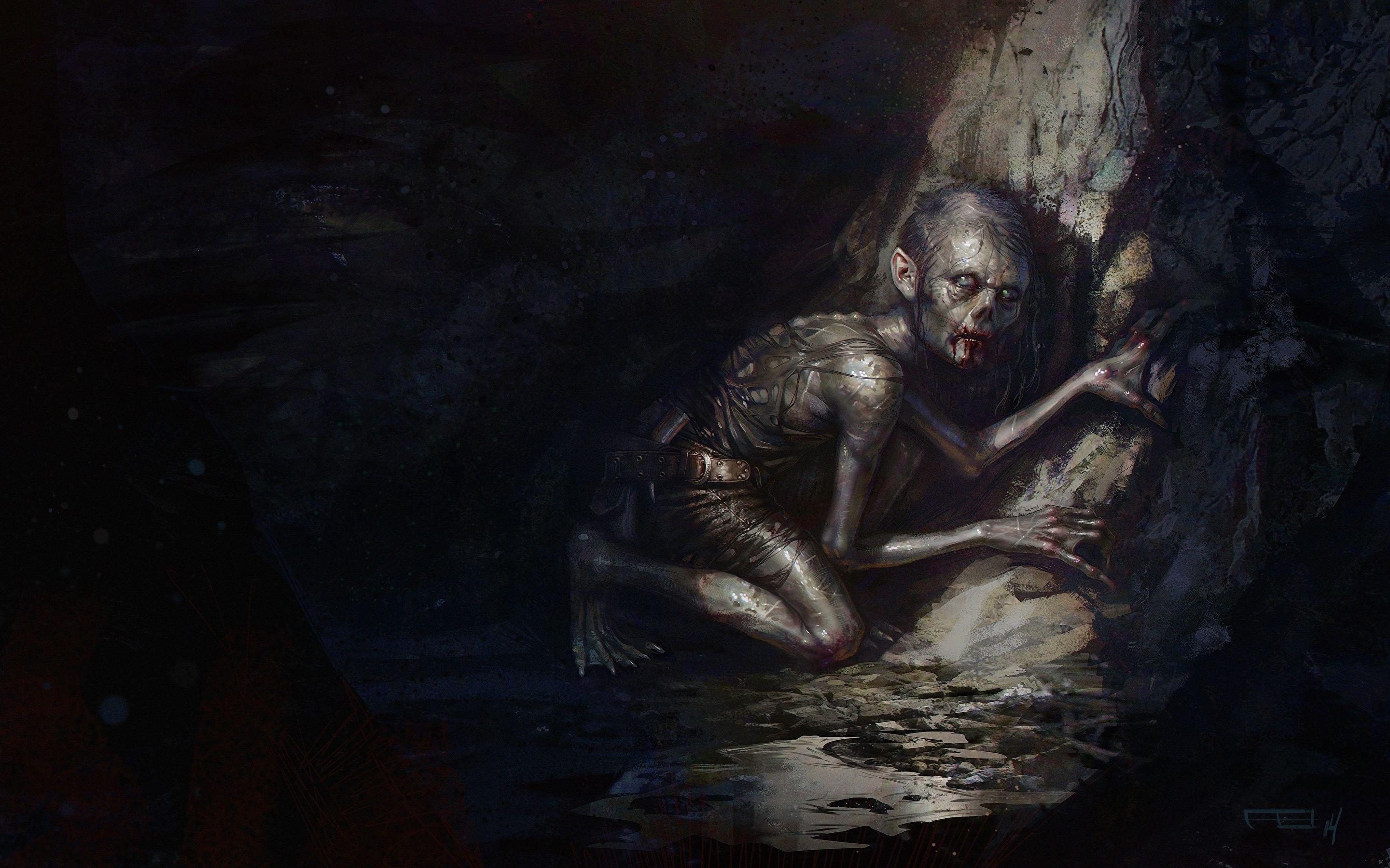 Gollum, Fantasie, HD, Gratis-Download, Spiel, 2880x1800 HD Desktop