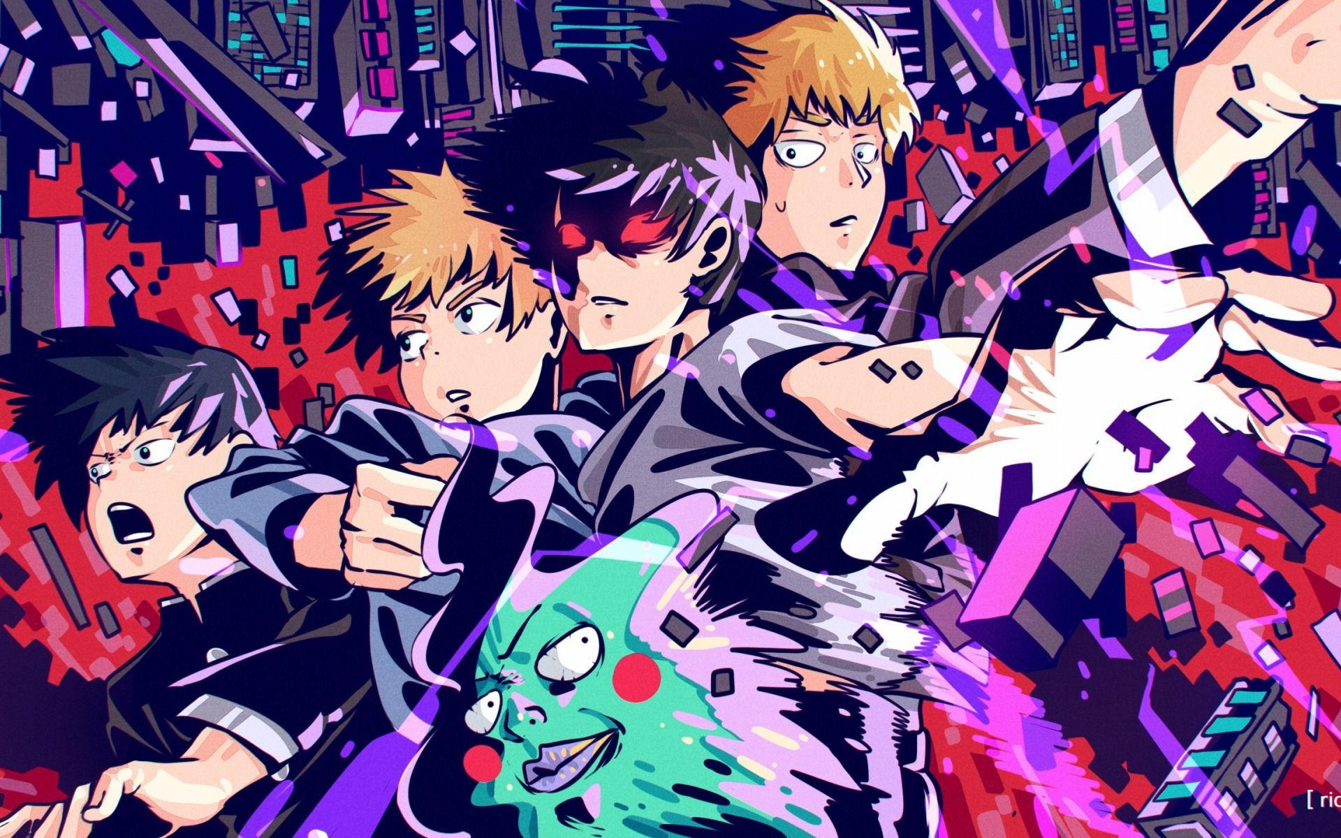 Mob Psycho 100, Hintergrund, Anime, Wallpaper, Kunst, 1920x1200 HD Desktop