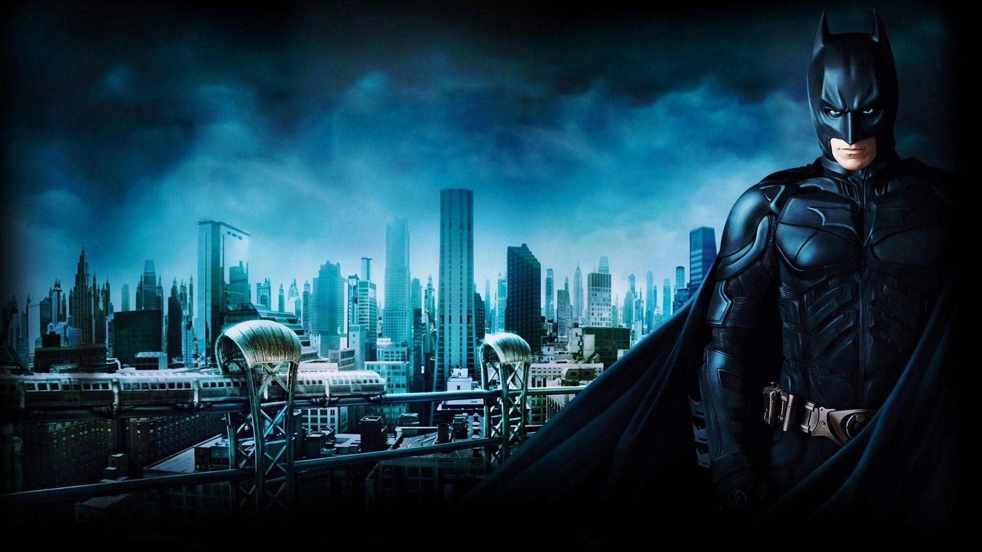 Batman Begins, Gotham, Zug, HD Bild, Film, 1920x1080 Full HD Desktop