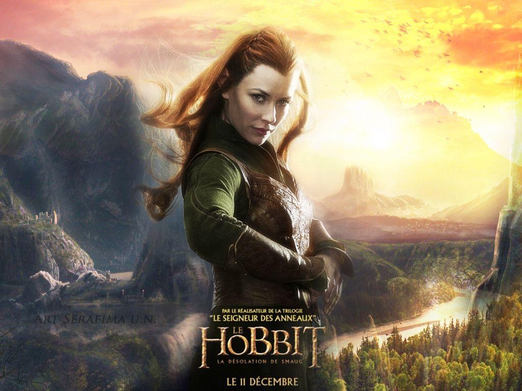 Hobbit, Tauriel, Film, Charakter, Hintergrund, 1030x770 HD Desktop