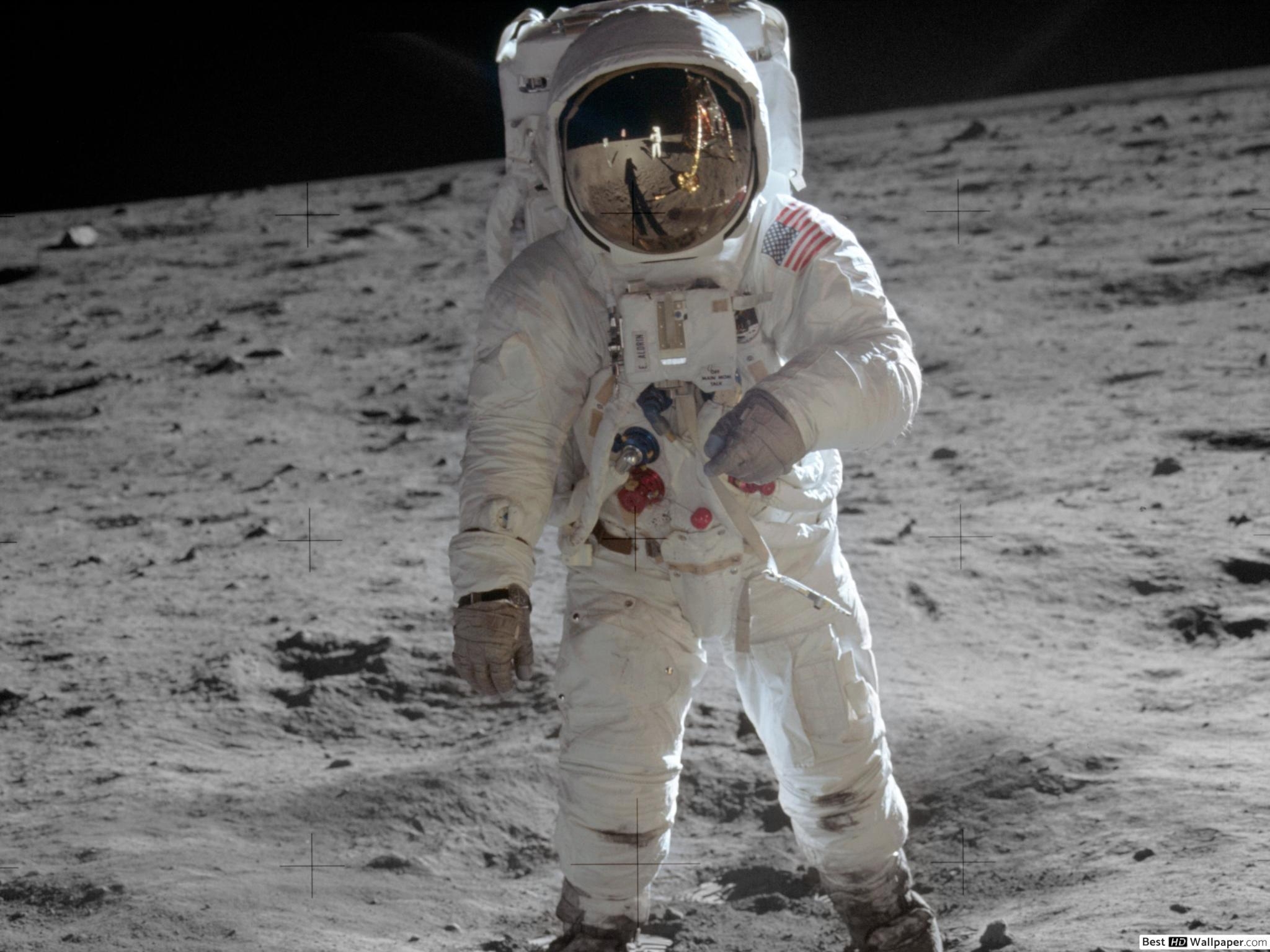 HD, Man on the Moon, Download, Kosmos, Universum, 2050x1540 HD Desktop