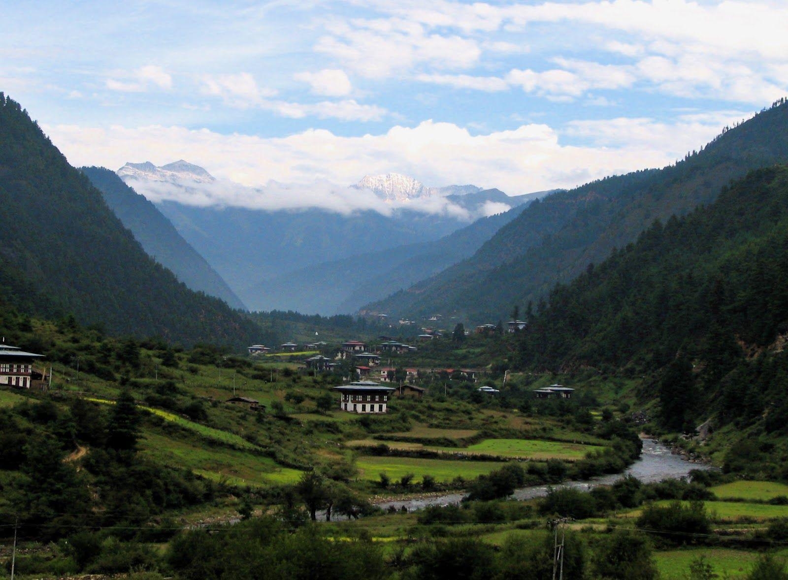 Landschaft, Bhutan, Landesbilder, Desktop-Ansicht, Himalaya, 1600x1180 HD Desktop