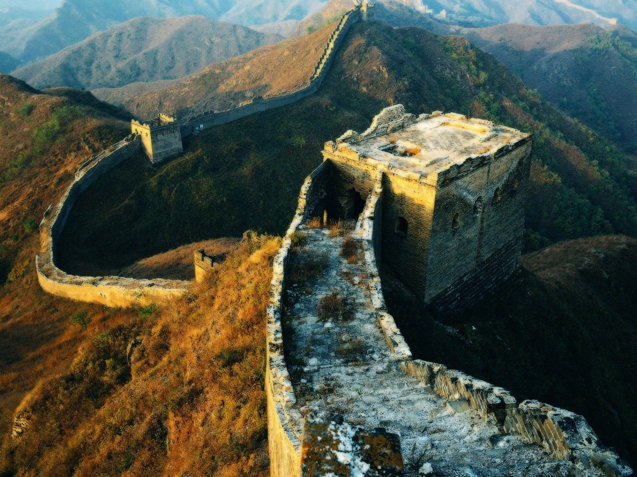 Große Mauer, China, Landschaft, Reiseziel, Fotografie, 2560x1920 HD Desktop