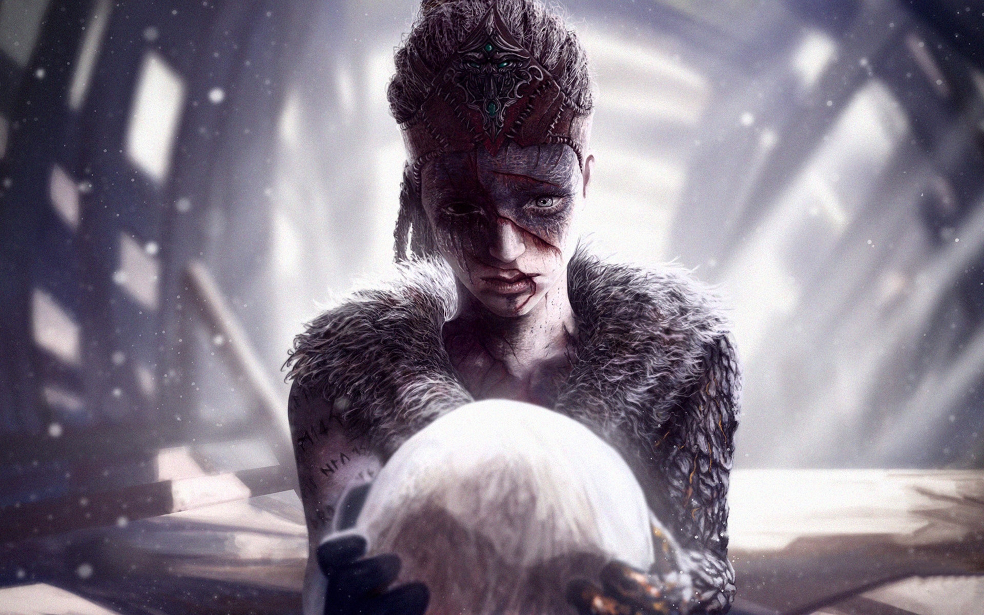 Hellblade, Fanart, Spiel, 4K, Gaming, 3840x2400 4K Desktop