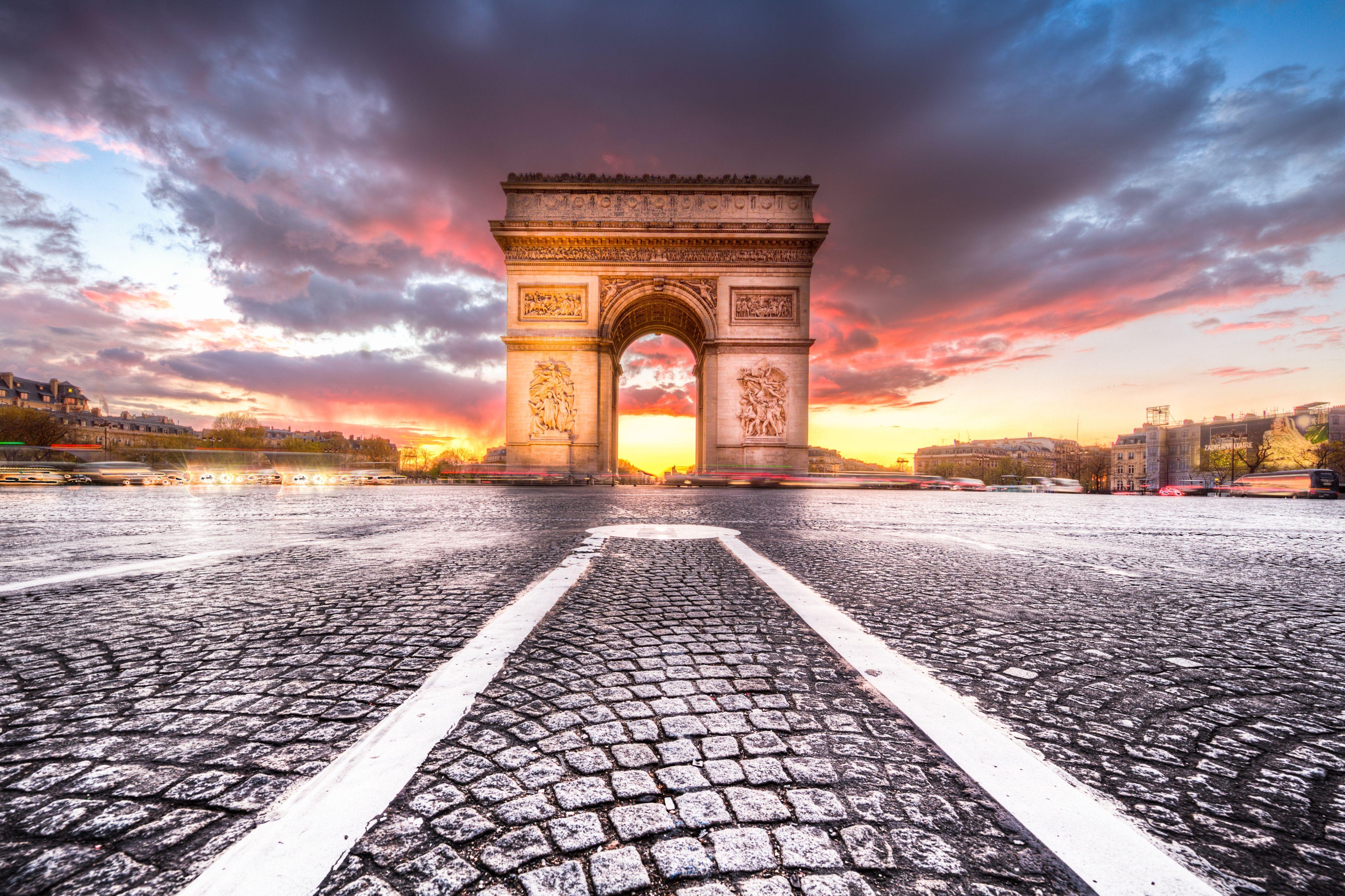 Arc de Triomphe, Bild, Paris, Frankreich, Reisen, 4500x3000 4K Desktop