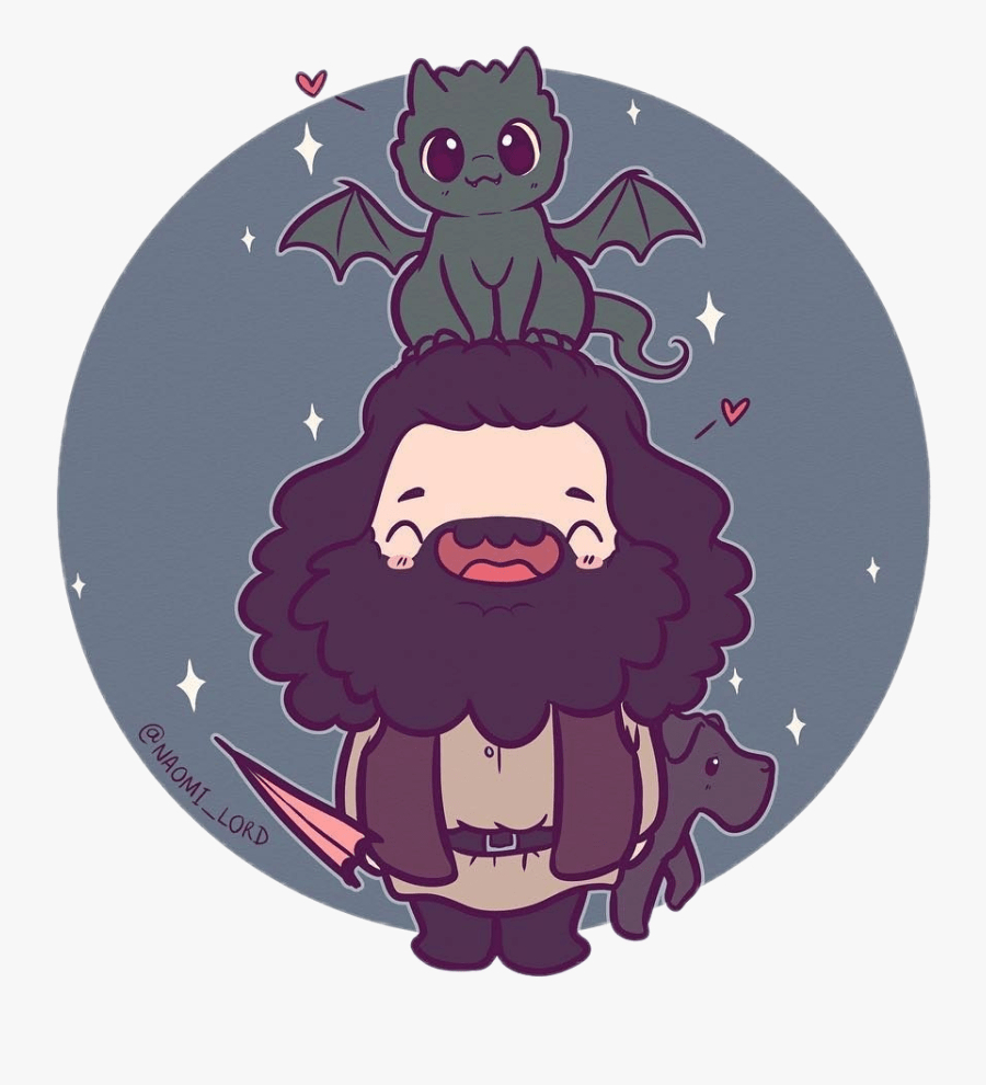 Hagrid, Harry Potter, Kawaii, Zeichnung, Transparent, 900x990 HD Handy