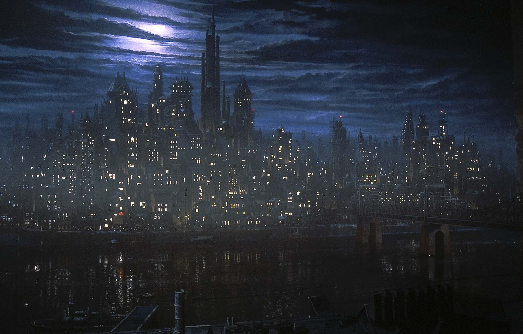 Gotham City, Hintergrund, Film, Comic, Stadt, 2040x1310 HD Desktop