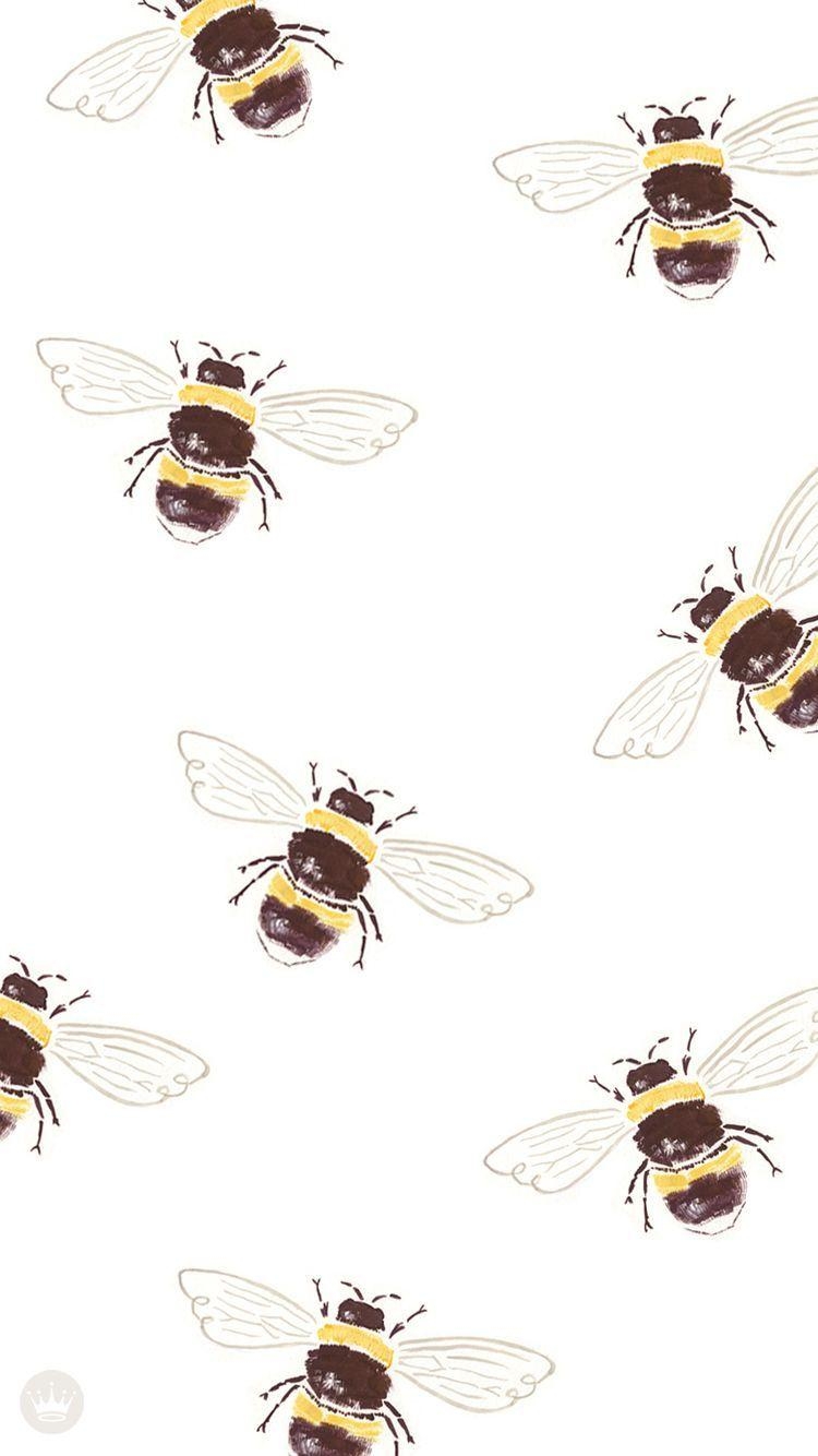 Hintergrund, iPhone, Bienen, Natur, Tiere, 750x1340 HD Handy