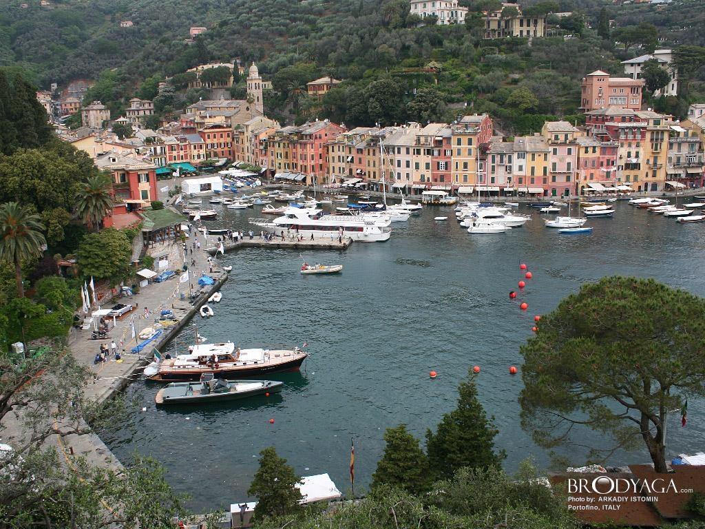 Portofino, Italien, Urlaub, Küste, Dorf, 1030x770 HD Desktop