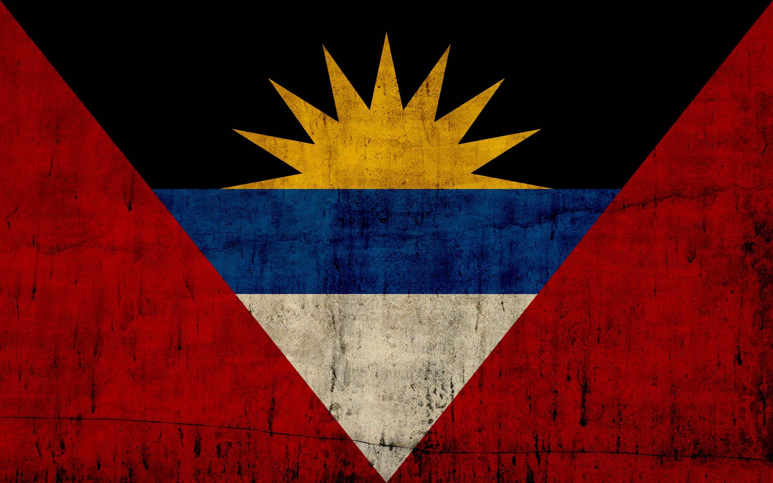 Antigua, Barbuda, Flagge, Karibik, Nationalstolz, 2560x1600 HD Desktop