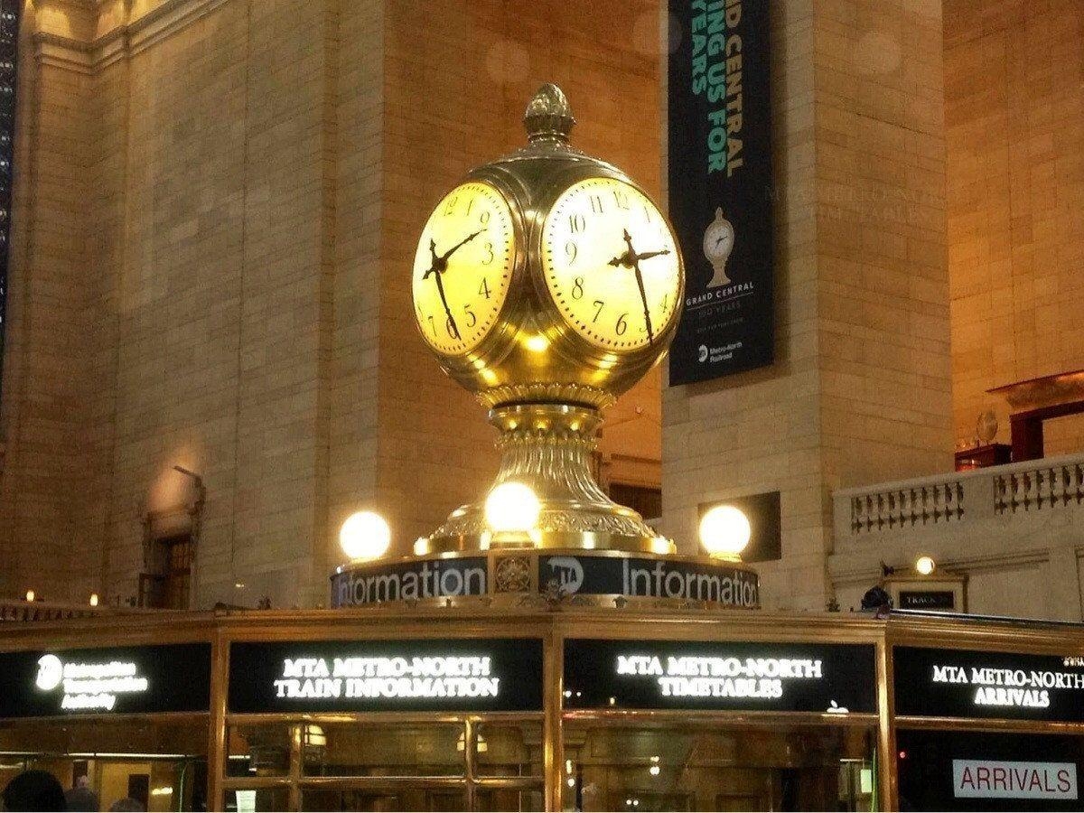 Grand Central Station, Uhr, New York, Reise, Bahnhof, 1200x900 HD Desktop