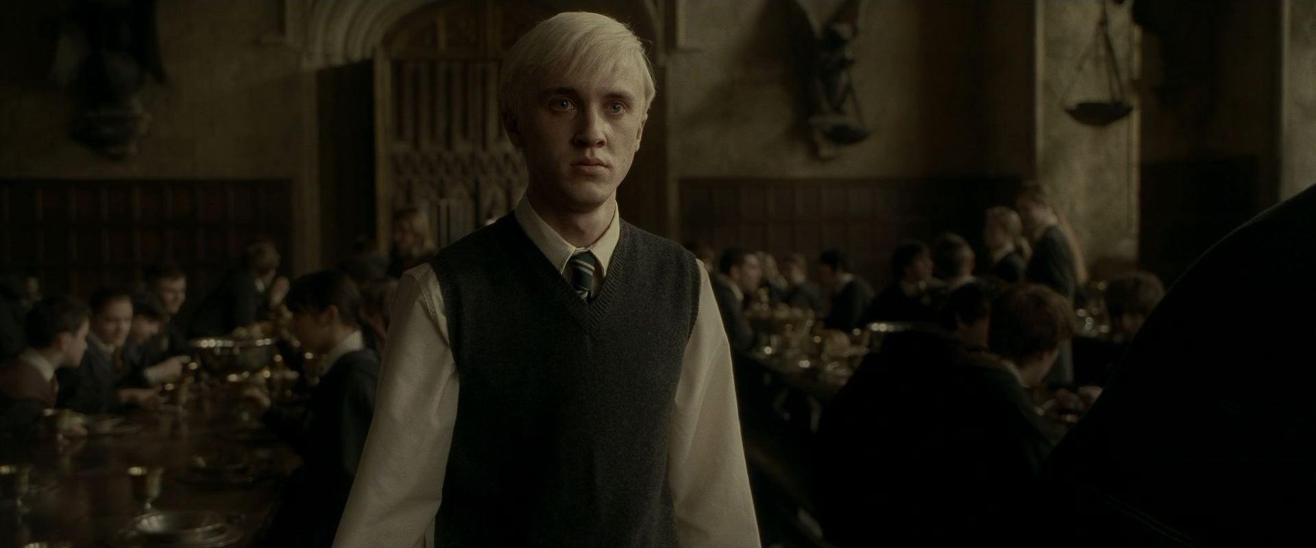 Draco Malfoy, Magier, Hogwarts, Magische Welt, Charakterbild, 1920x800 Dual Screen Desktop