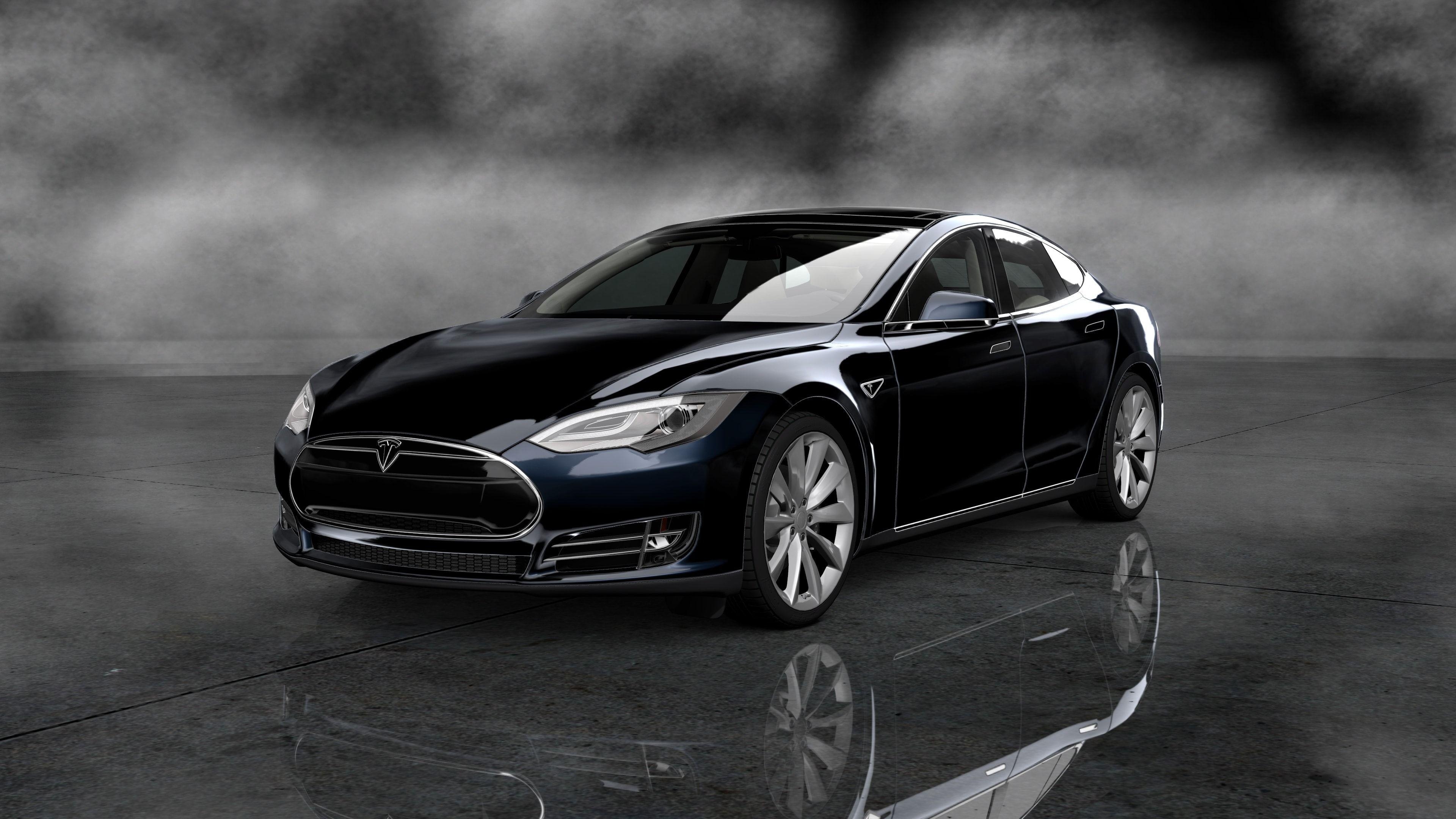 Tesla Model S, K5831RP, Elektroauto, Luxus, Hintergrund, 3840x2160 4K Desktop