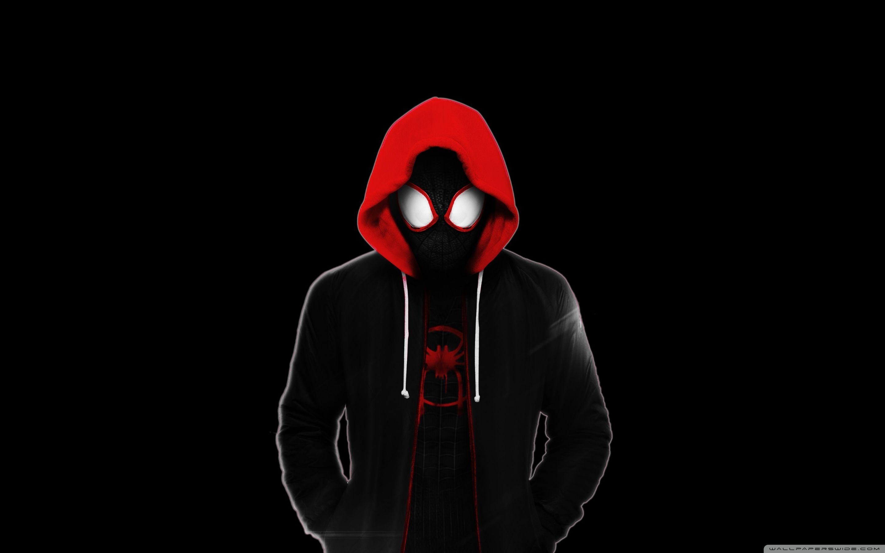 Spider-Man, Spider-Verse, Dunkel, UHD, Marvel, 2880x1800 HD Desktop