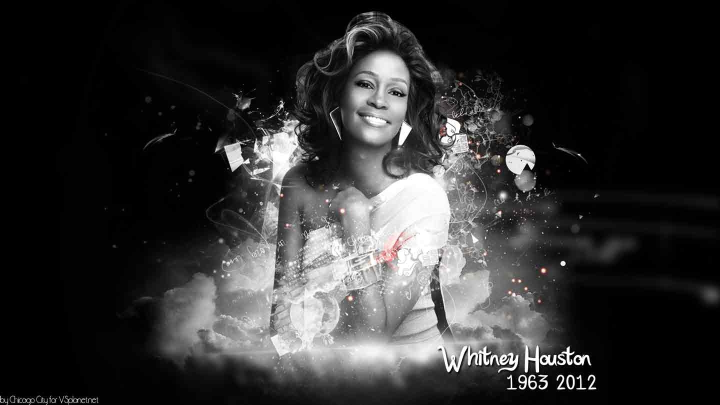 Whitney Houston, Hintergrund, Diva, Bild, 1440x810 HD Desktop