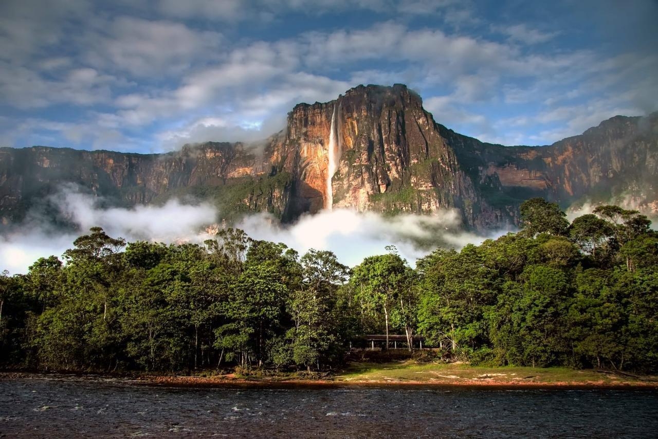 Angel Falls, HD, Desktop, Hintergrund, Wasserfall, 1280x860 HD Desktop