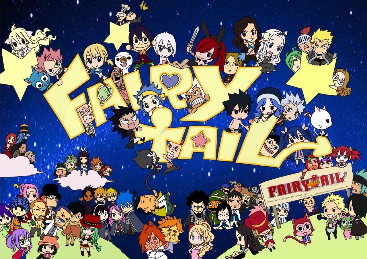 Neues Fairy Tail, Chibi, Anime, Manga, aktuelle Charaktere, 1280x910 HD Desktop