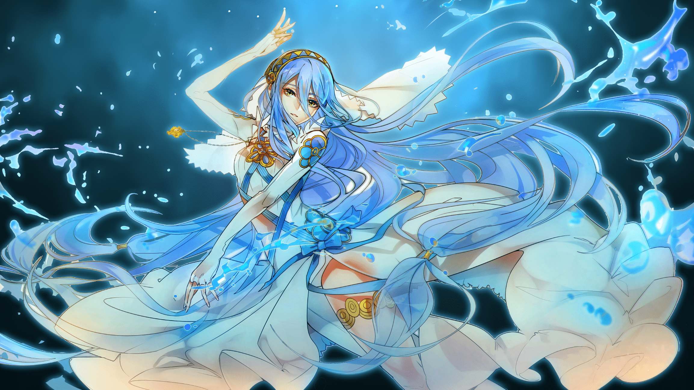 Azura, Fire Emblem, HD, Charakter, Kunst, 2310x1300 HD Desktop