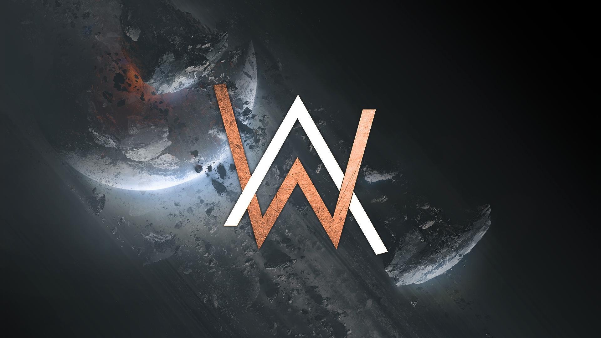 Alan Walker, Kreativ, Logo, HD, Hintergrund, 1920x1080 Full HD Desktop