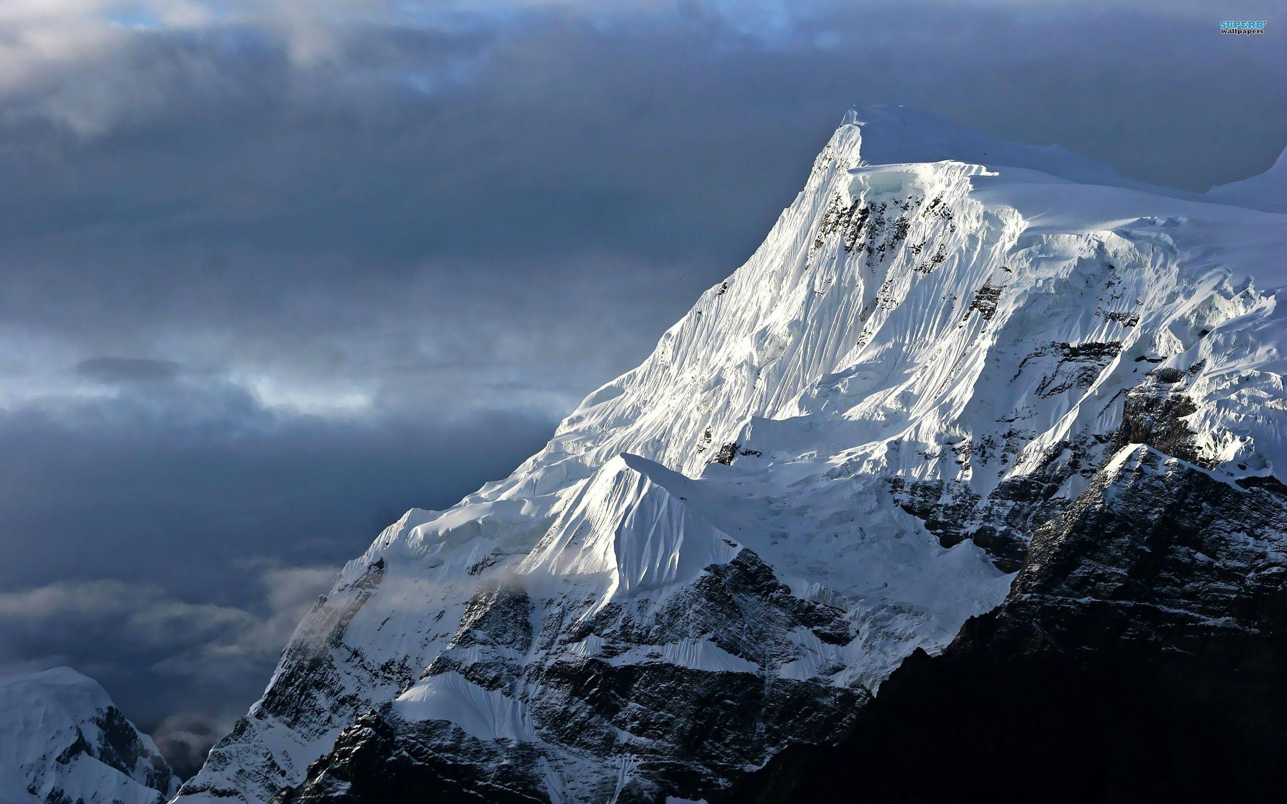 Schneebedeckte Berge, Natur, Kälte, Ruhe, Landschaft, 2560x1600 HD Desktop