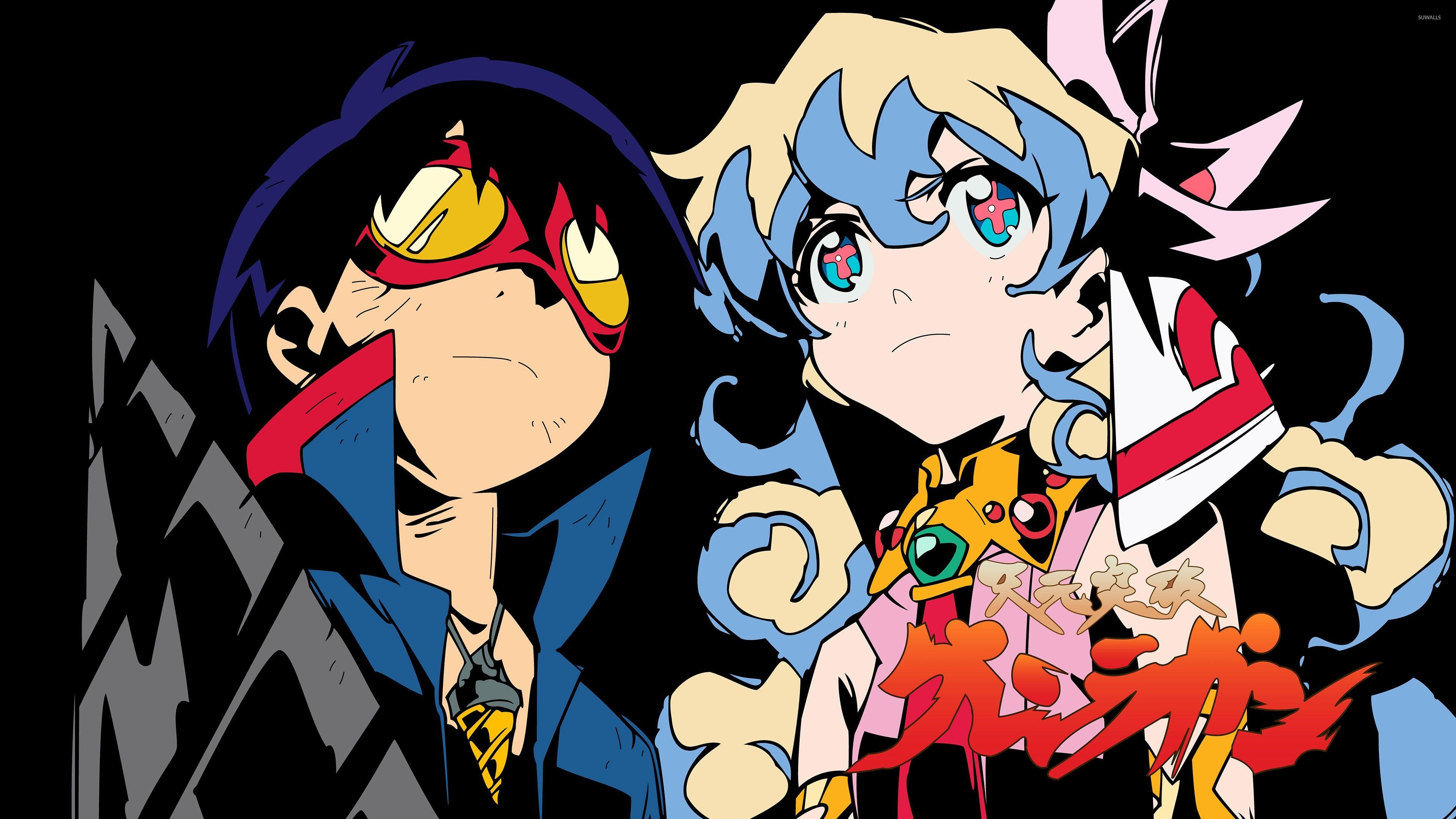 Nia Teppelin, Simon, Gurren Lagann, Anime, Serie, 3840x2160 4K Desktop