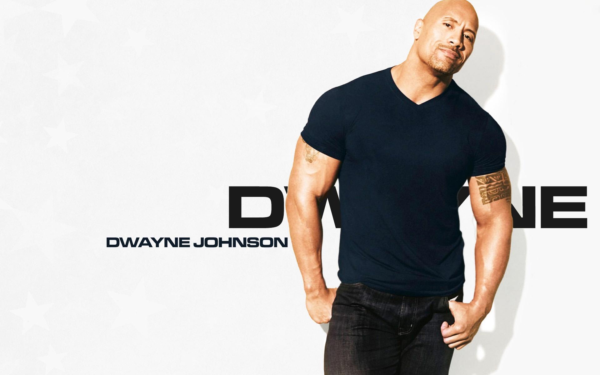 Dwayne Johnson, HD, digital, Hintergrund, Schauspieler, 1920x1200 HD Desktop