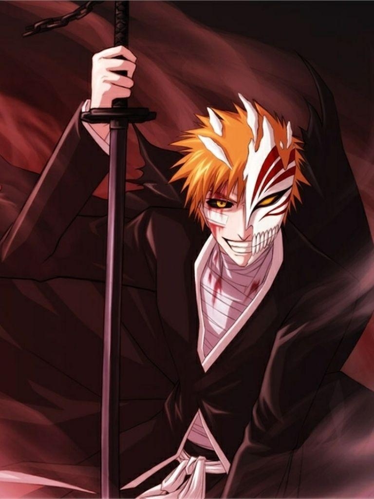 Ichigo Kurosaki, Bleach, Anime, Mobil, Abenteuer, 770x1030 HD Handy