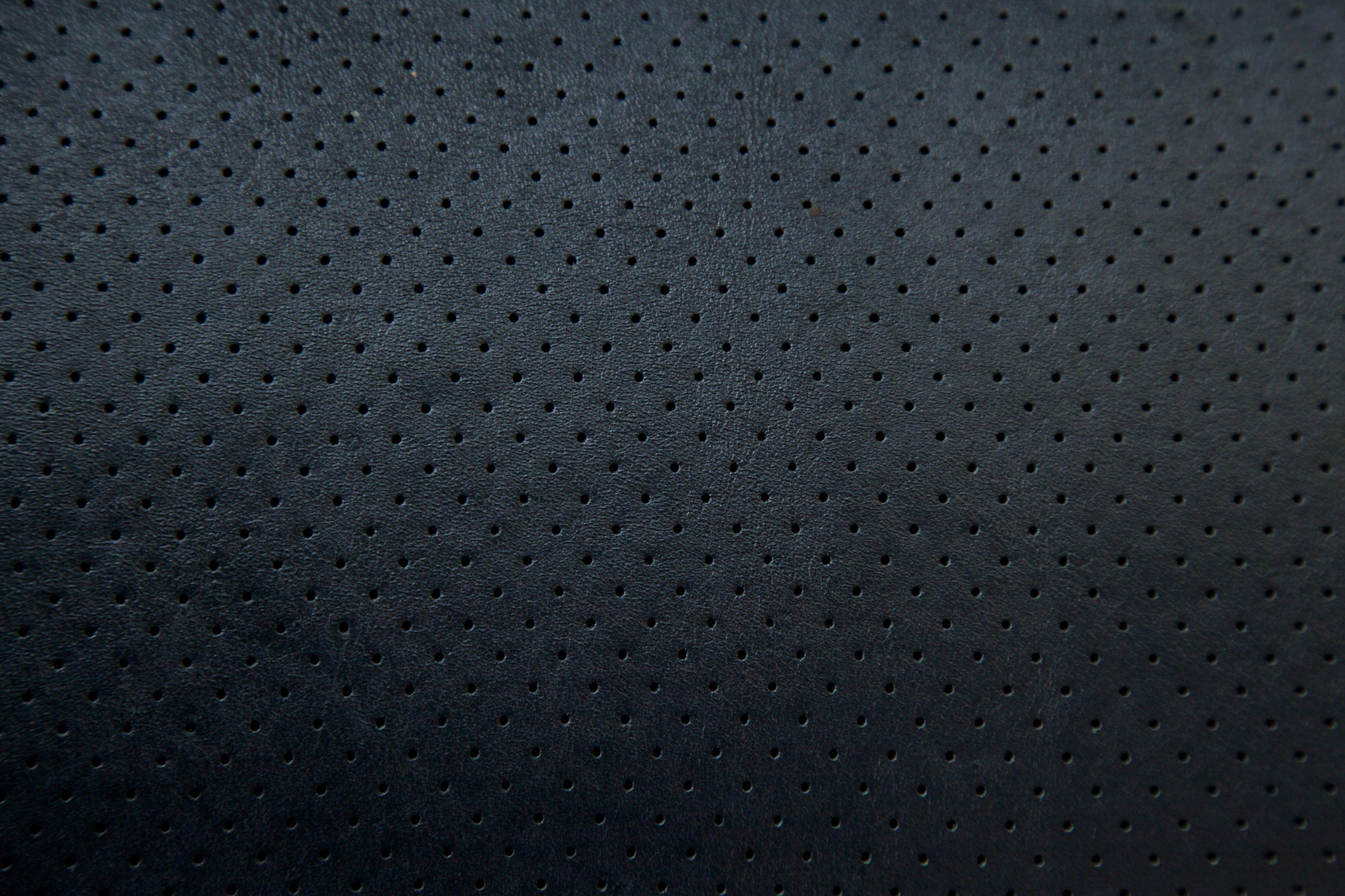 Leder, perforiert, Sitz, Textur, schwarz, 5500x3670 4K Desktop