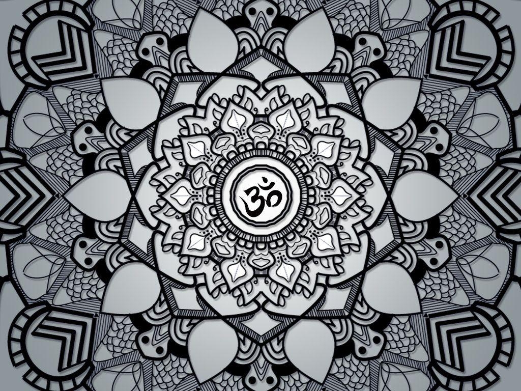 Ohm Mandala, Klang, Universum, Balance, Weisheit, 1030x770 HD Desktop