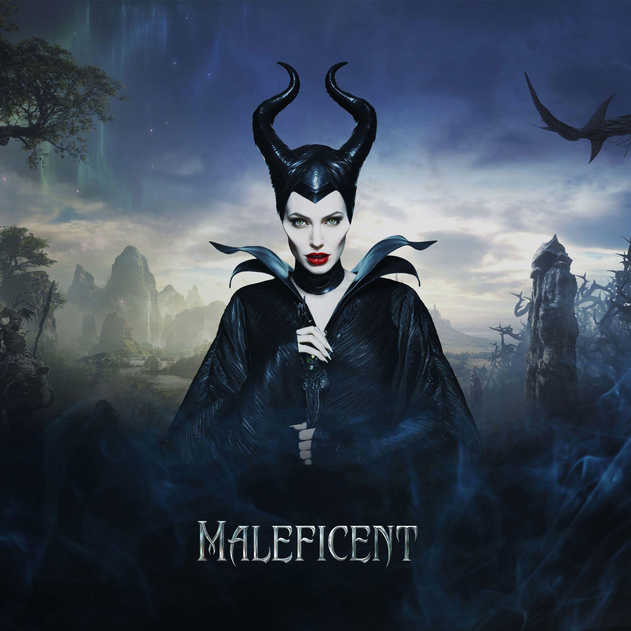 Maleficent Film, Fantasy, Disney, Abenteuer, Hexe, 2050x2050 HD Handy