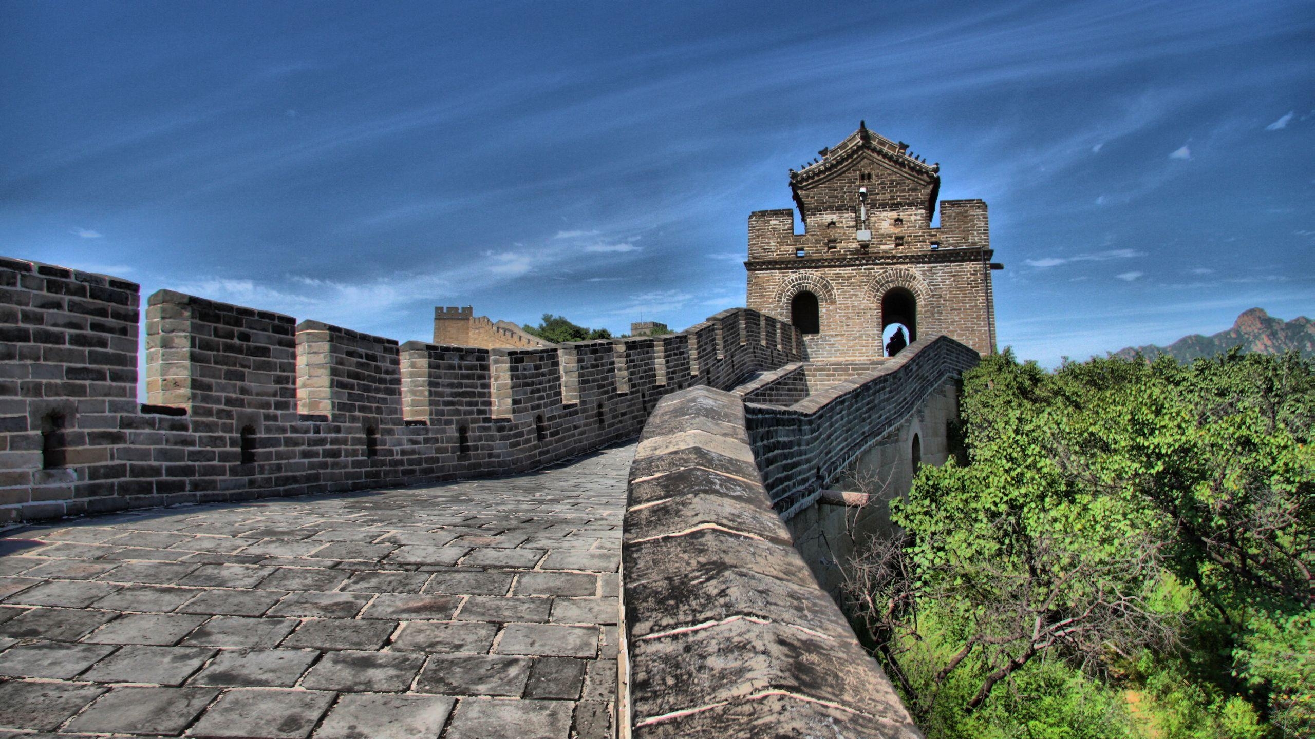 Große Mauer, China, HD-Bild, Reise, Weltwunder, 2560x1440 HD Desktop