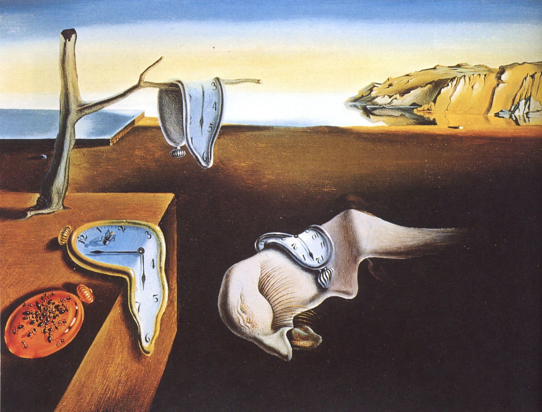 Die Beständigkeit der Erinnerung, Salvador Dalí, surreal, HD, Gemälde, 2110x1600 HD Desktop