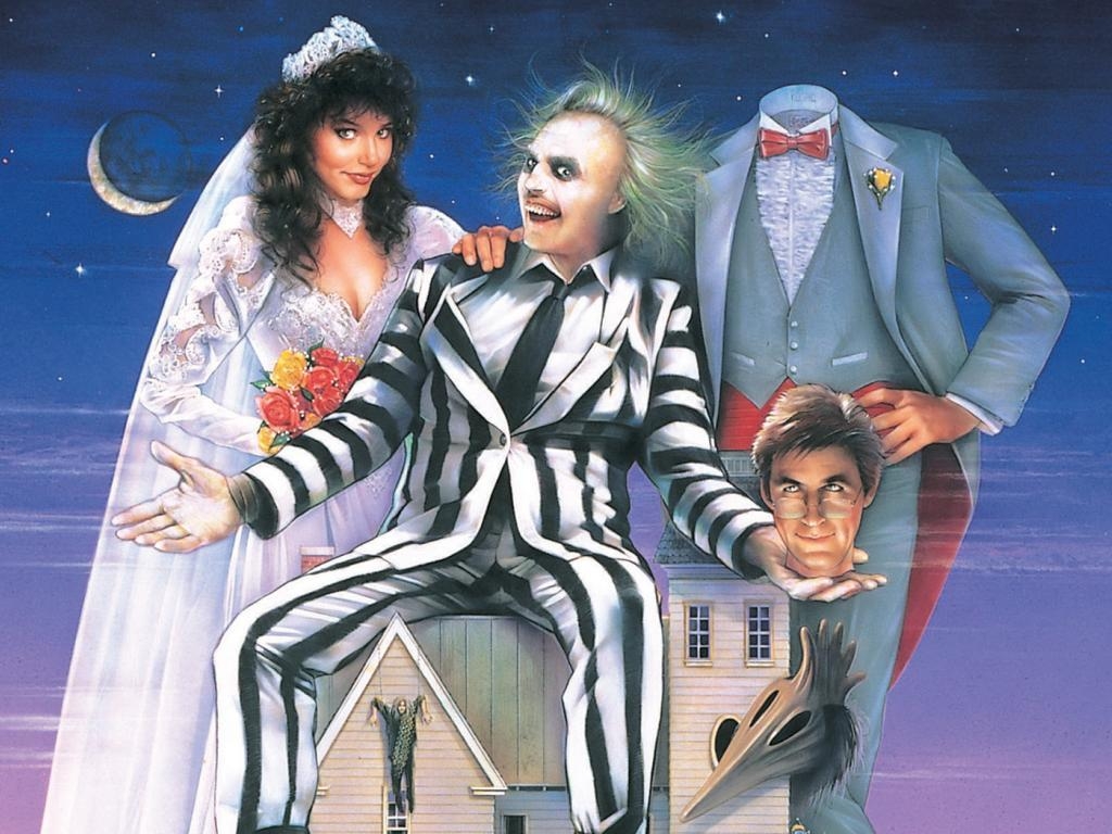 Beetlejuice, Tim Burton, 1050p, Horrorfilm, Kult, 1030x770 HD Desktop