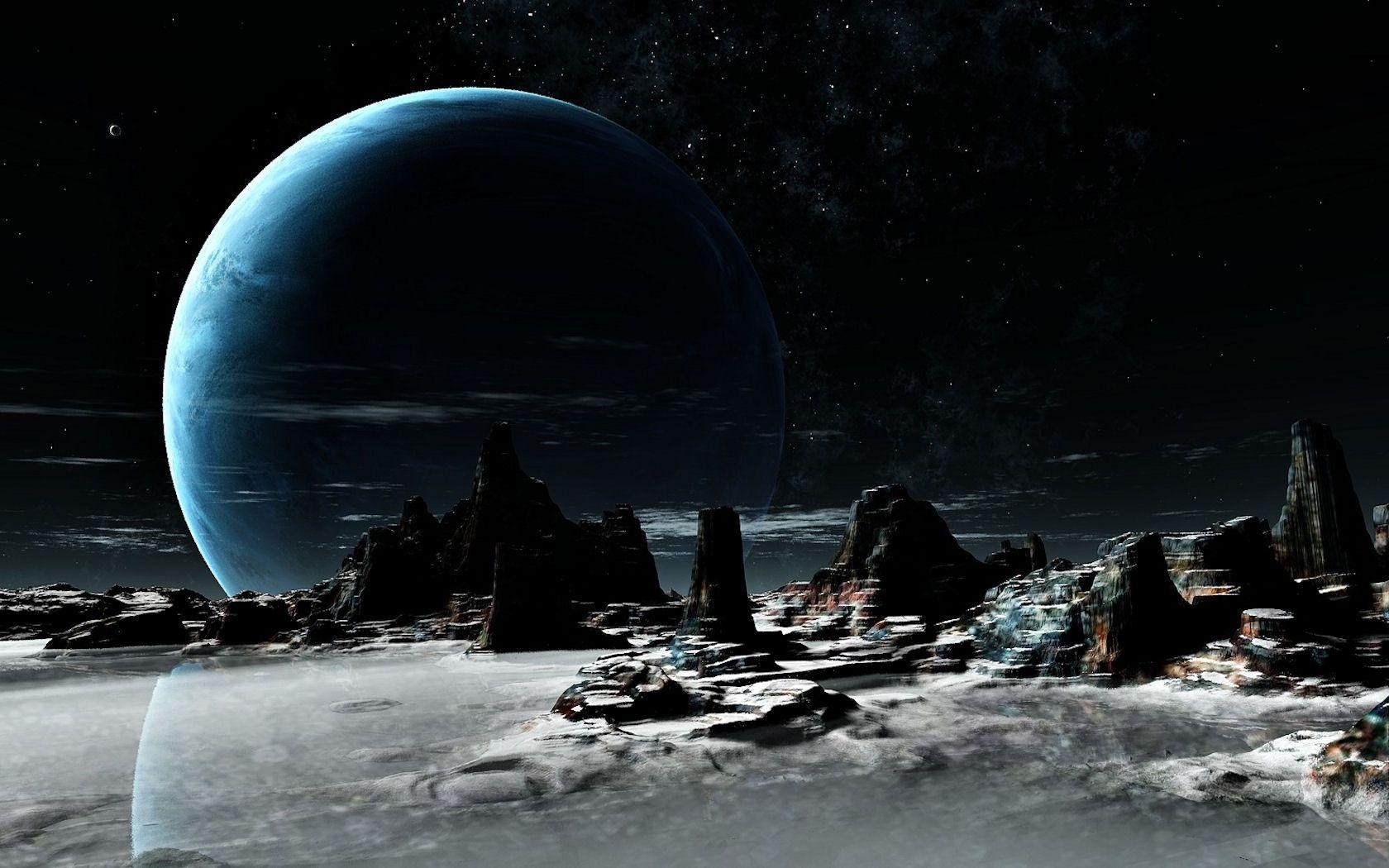 Neptun, Raumfahrt, HD, Planeten, Universum, 1680x1050 HD Desktop