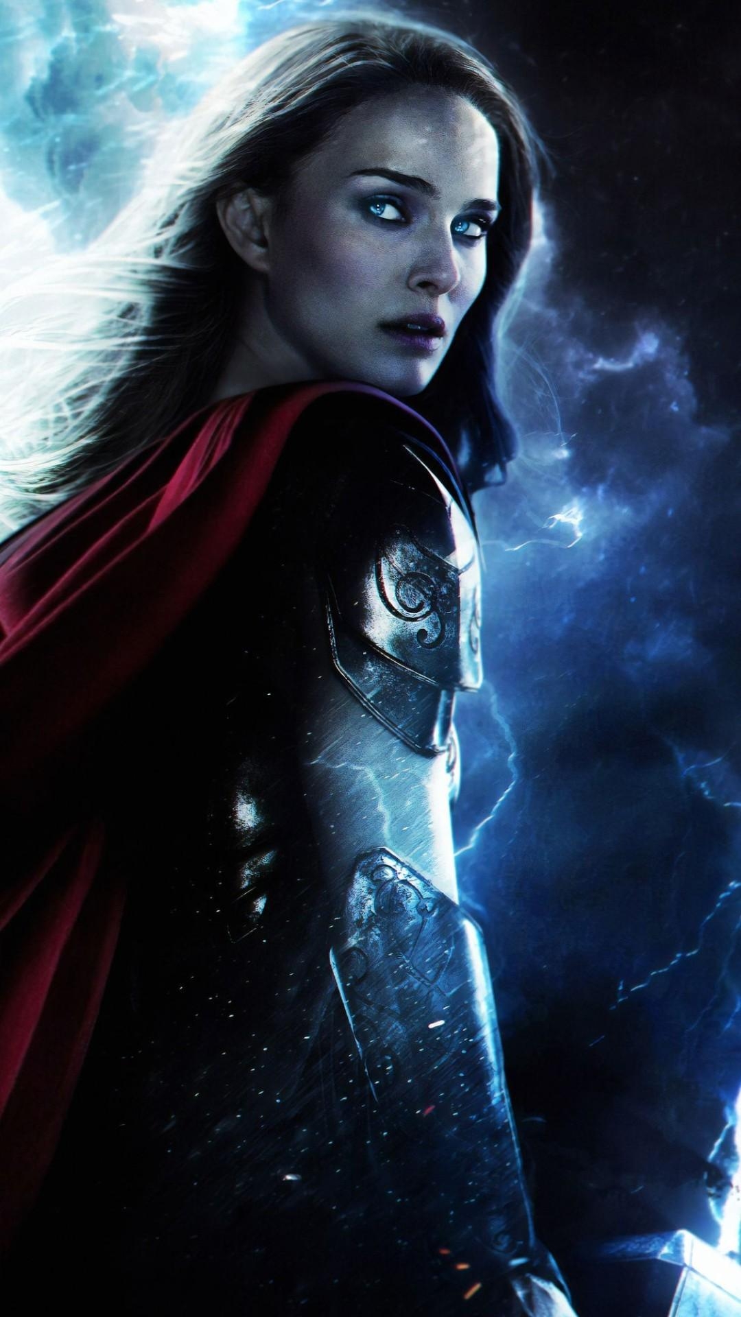 Thor Love Thunder, Hintergrund, Marvel, Film, Superheld, 1080x1920 Full HD Handy