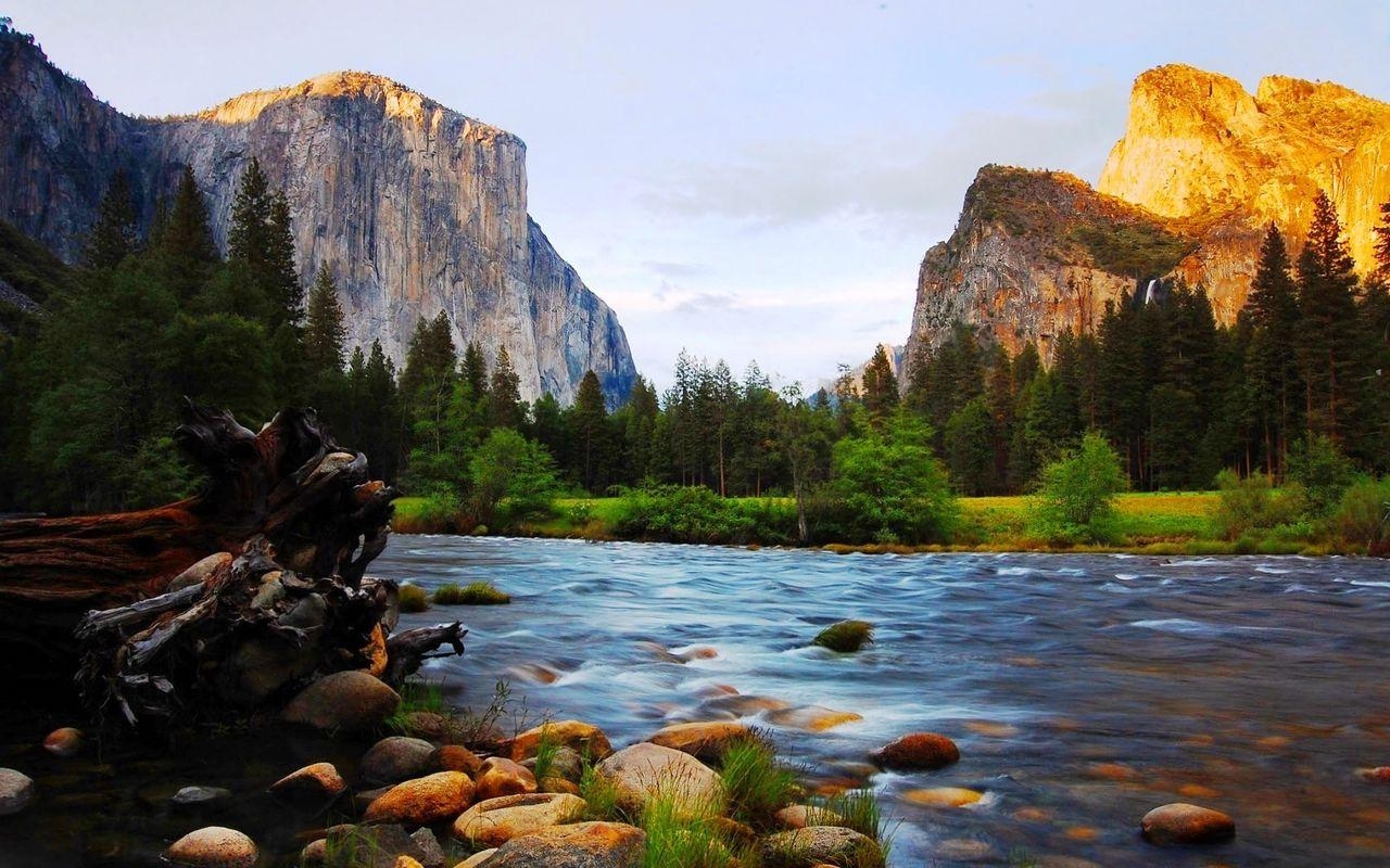 Kostenloser Download, Yosemite Nationalpark, HD, Natur, Kalifornien, 1280x800 HD Desktop