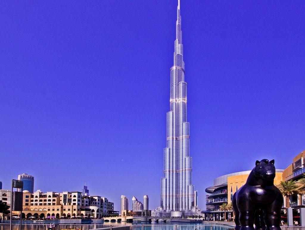 Burj Khalifa, Hochhaus, 028 MB, Dubai, Reisen, 1030x780 HD Desktop