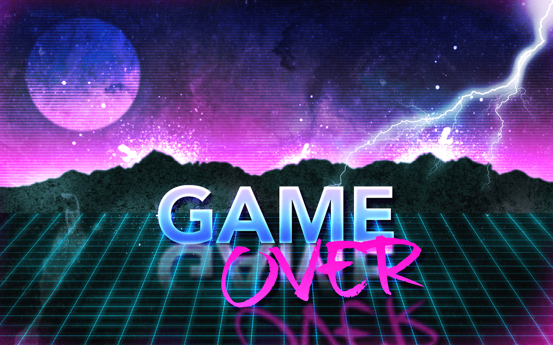 Game Over, Bild, Wallpaper, Foto, Hintergrund, 1920x1200 HD Desktop