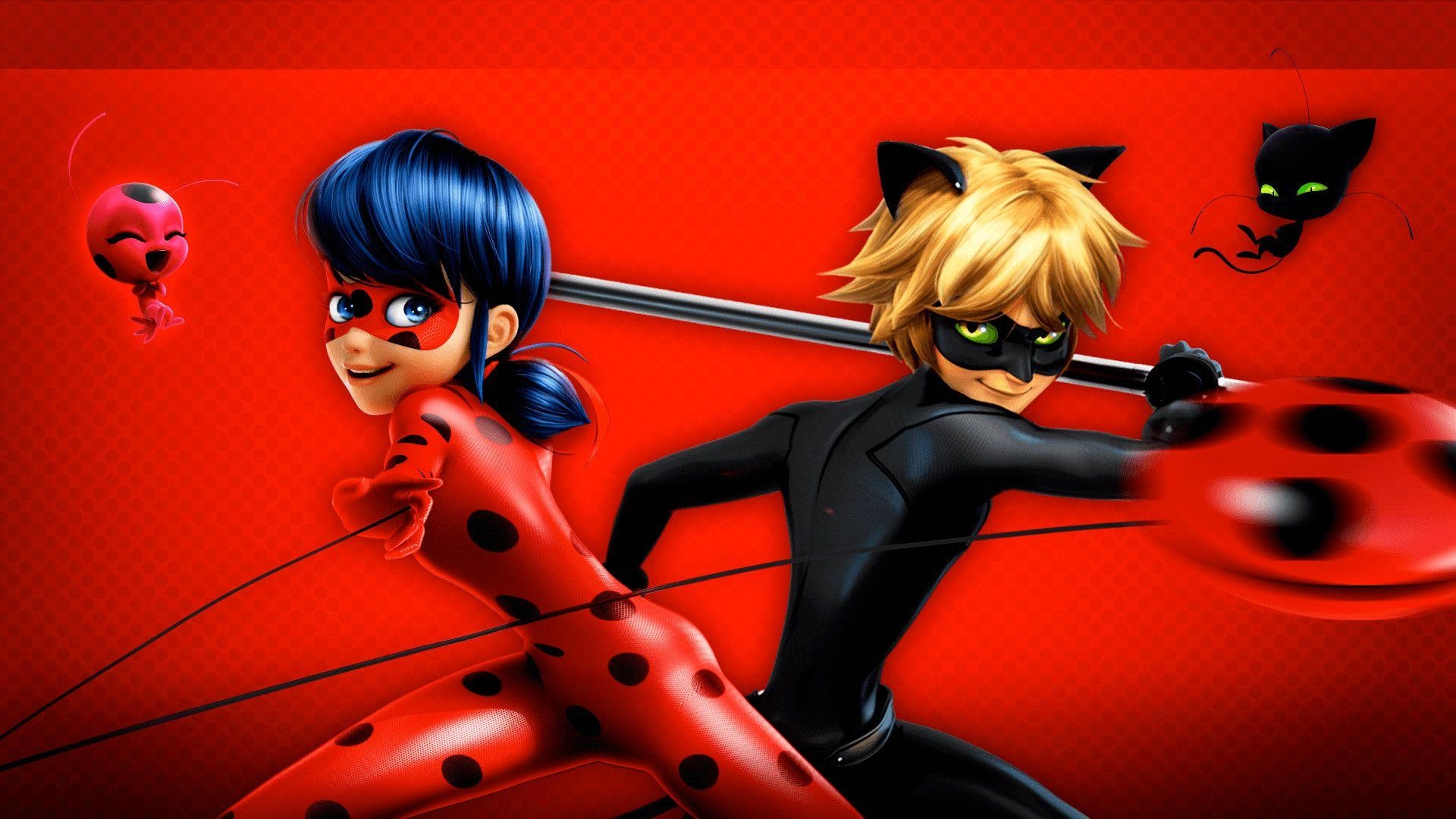 Ladybug, Miraculous, Animation, HD, Kostenlos, 1920x1080 Full HD Desktop