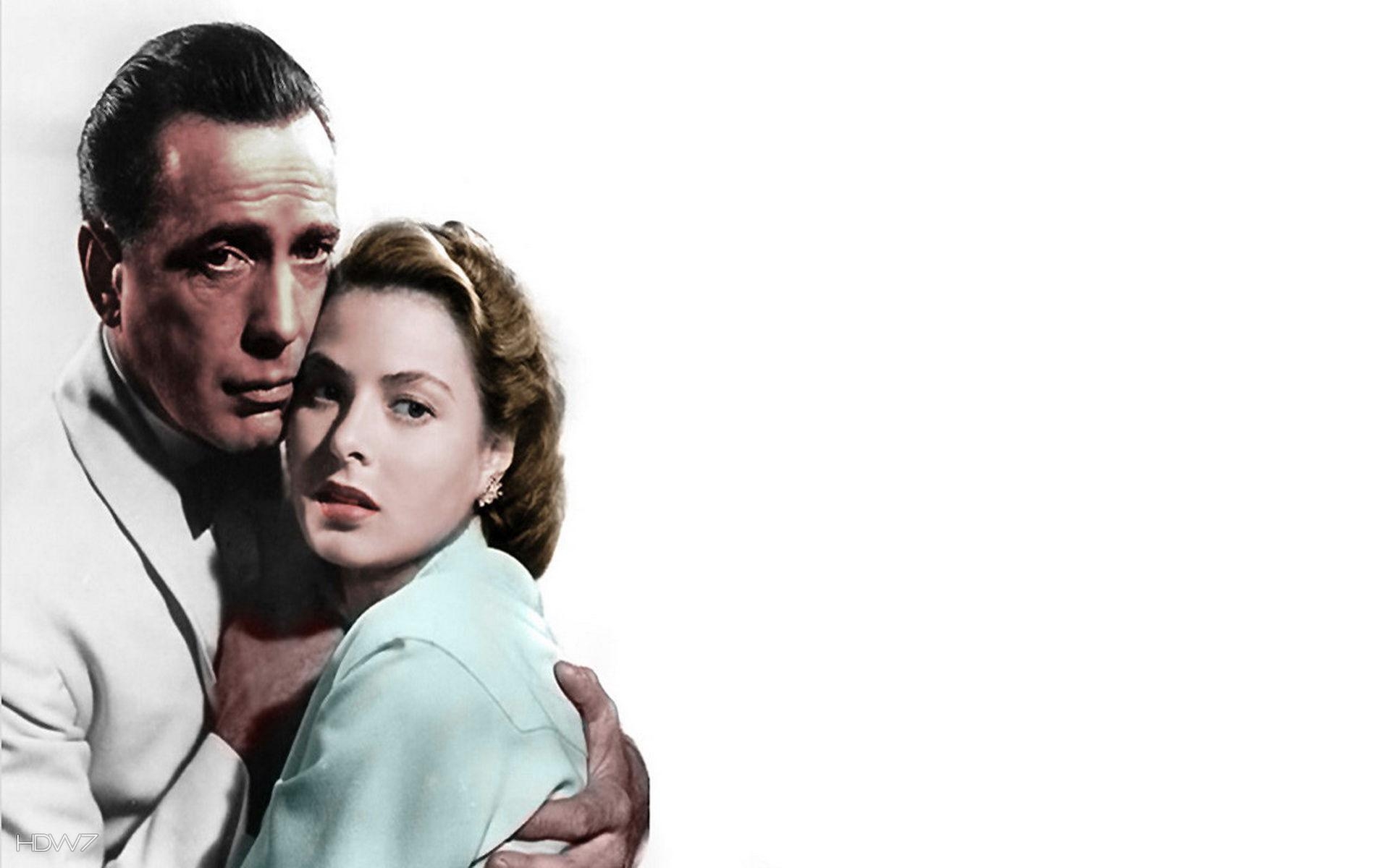 Casablanca, Filmklassiker, HD Bild, Humphrey Bogart, Ingrid Bergman, 1920x1200 HD Desktop