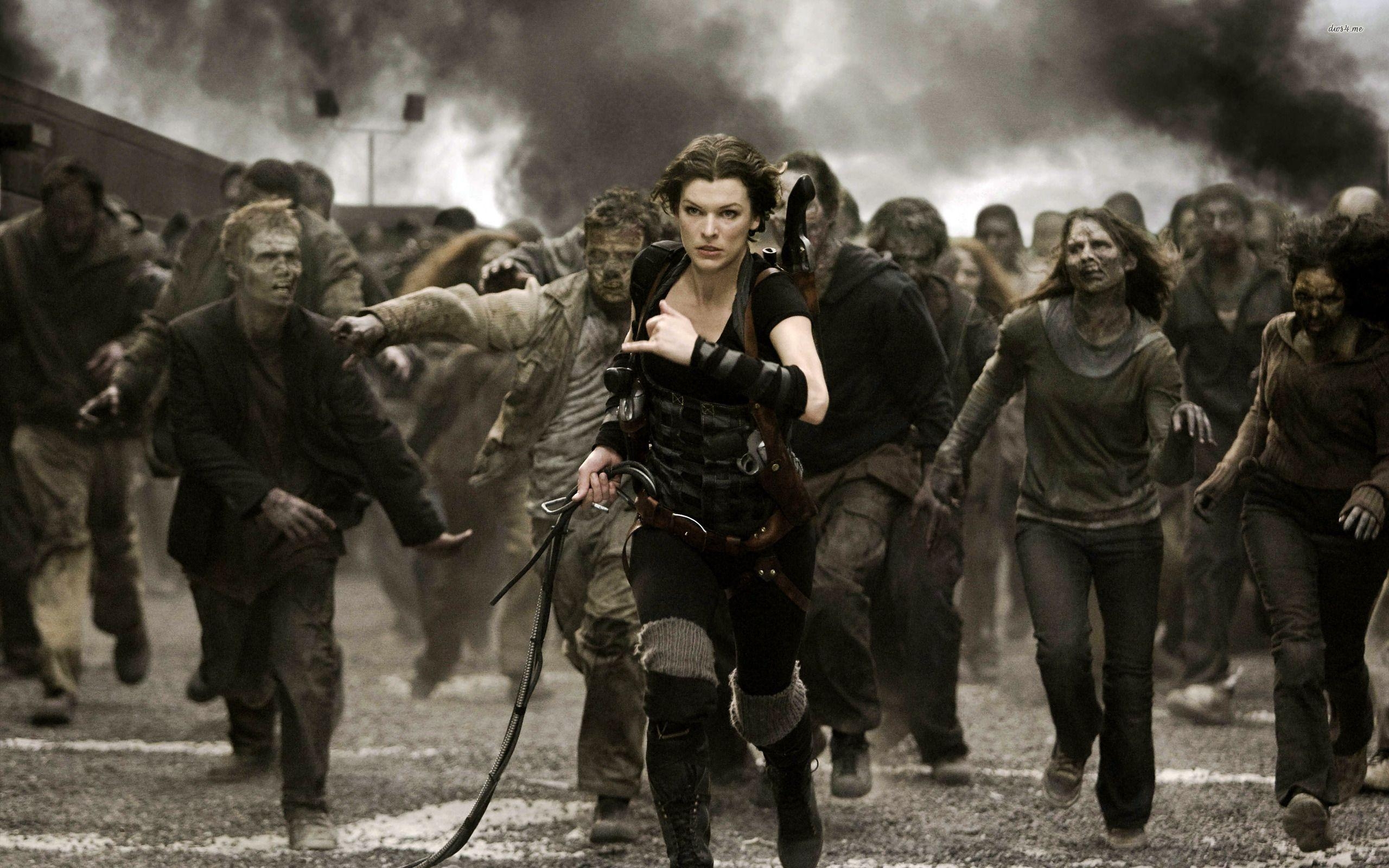 Alice, Resident Evil, Milla Jovovich, Zombies, Film, 2560x1600 HD Desktop